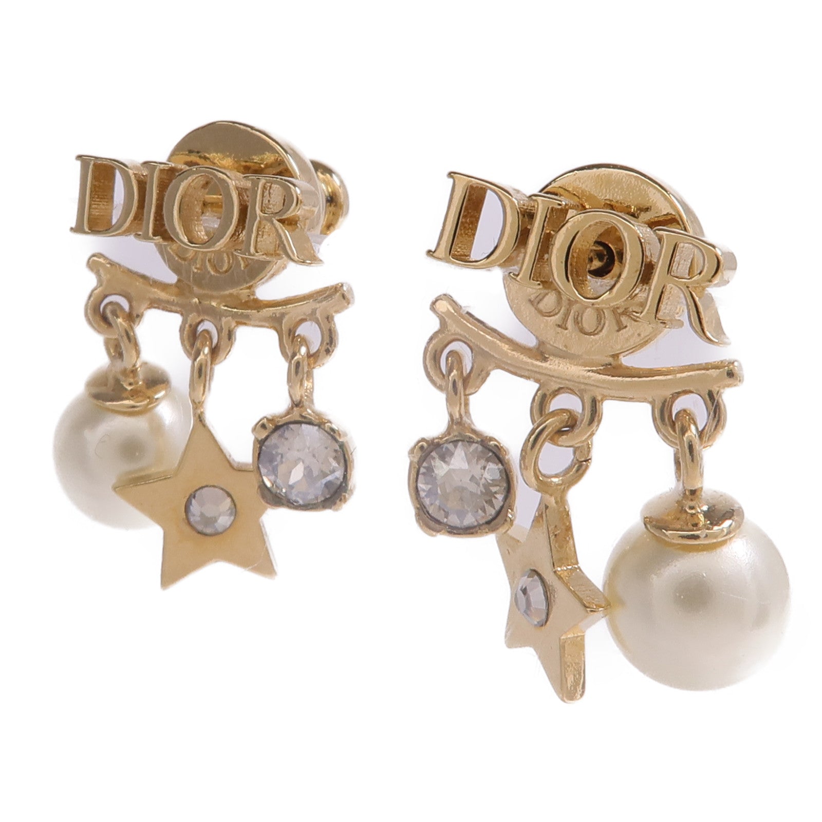 Dior 金屬DioREvolution Earrings耳環