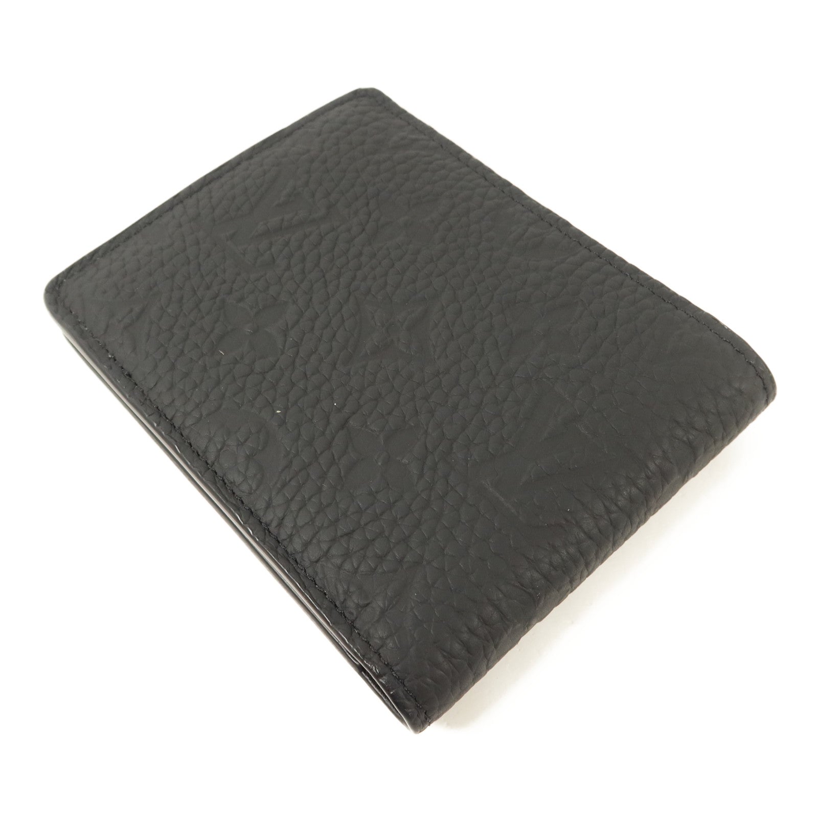 LOUIS VUITTON Monogram Taurillon Multiple錢包