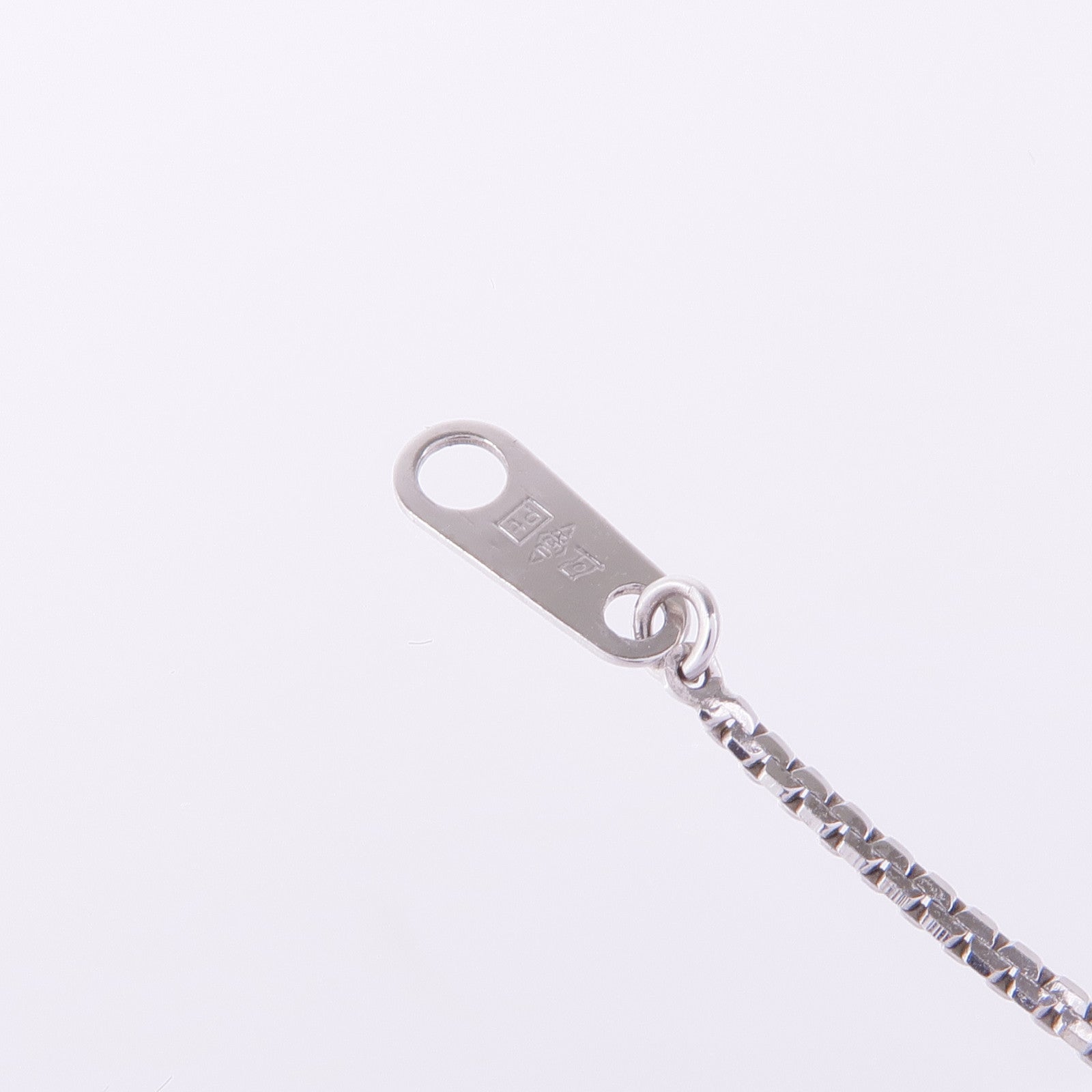 JEWELRY 【激減優惠】PT900/PT850鉑金Diamond/Tanzanite Necklace鑽石/坦桑石項鍊