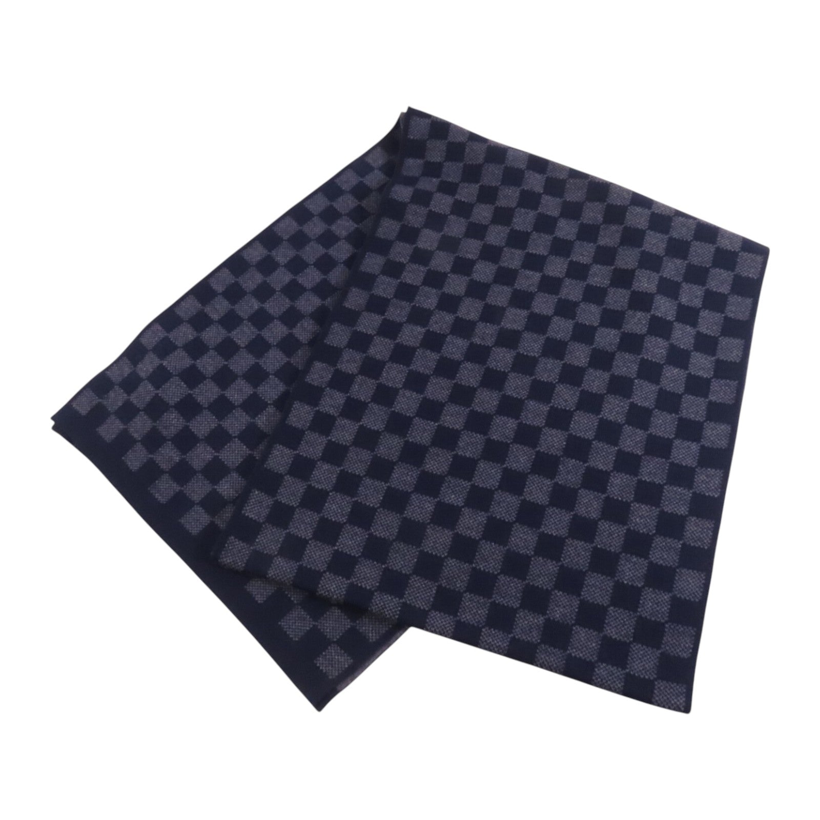 LOUIS VUITTON 羊毛Echarpe Petit Damier Scraf圍巾