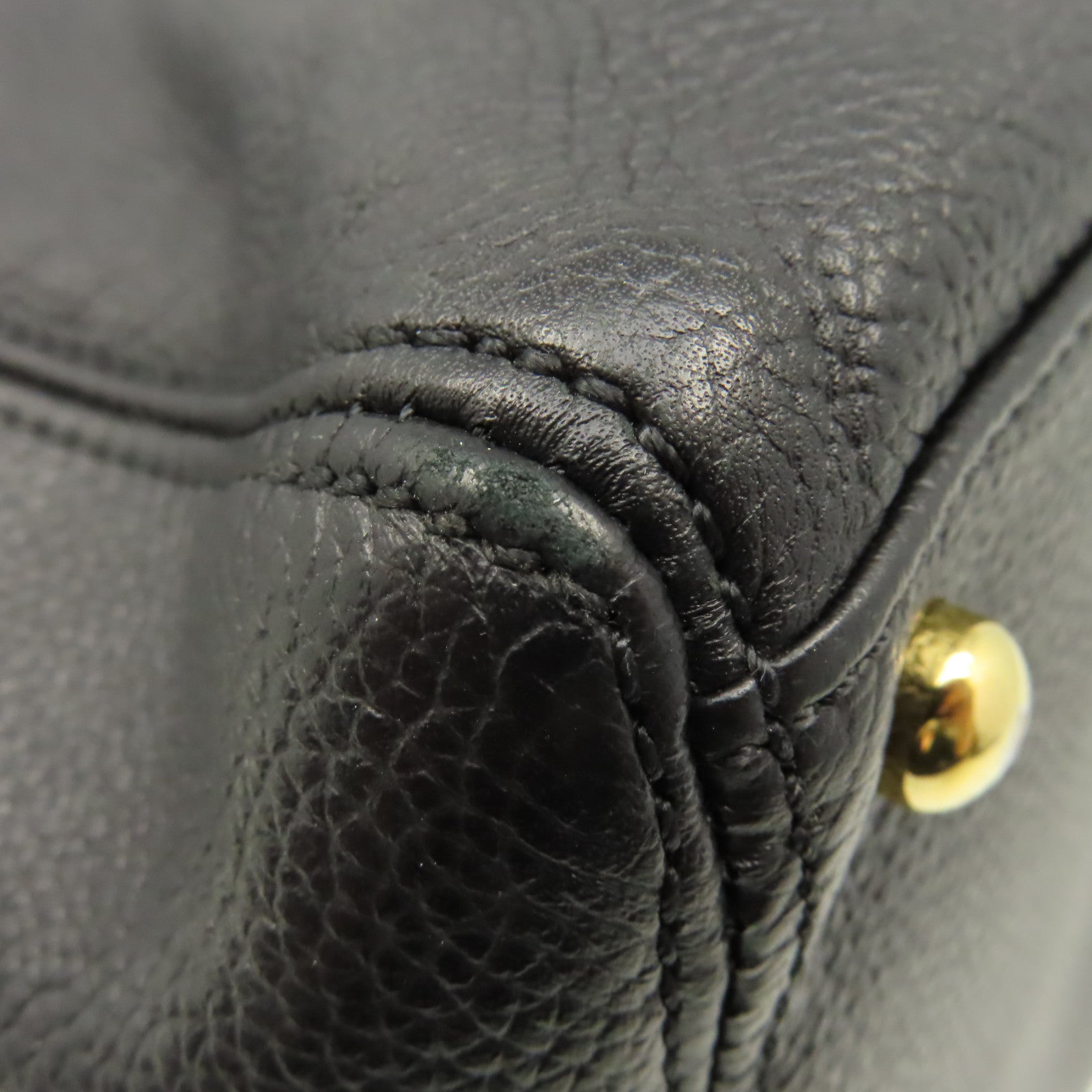 CHANEL 【激減優惠】牛皮皮革2Way Shoulder Bag金扣手挽肩背兩用袋黑色