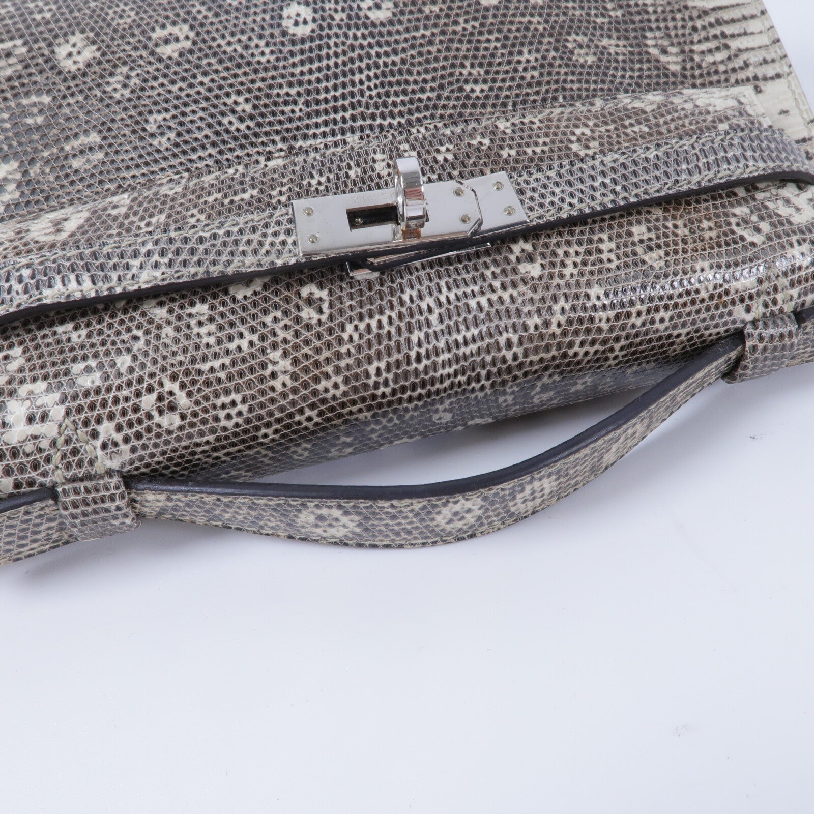 HERMES 蜥蝪皮革Ombre Mini Kelly Pochette手挽袋