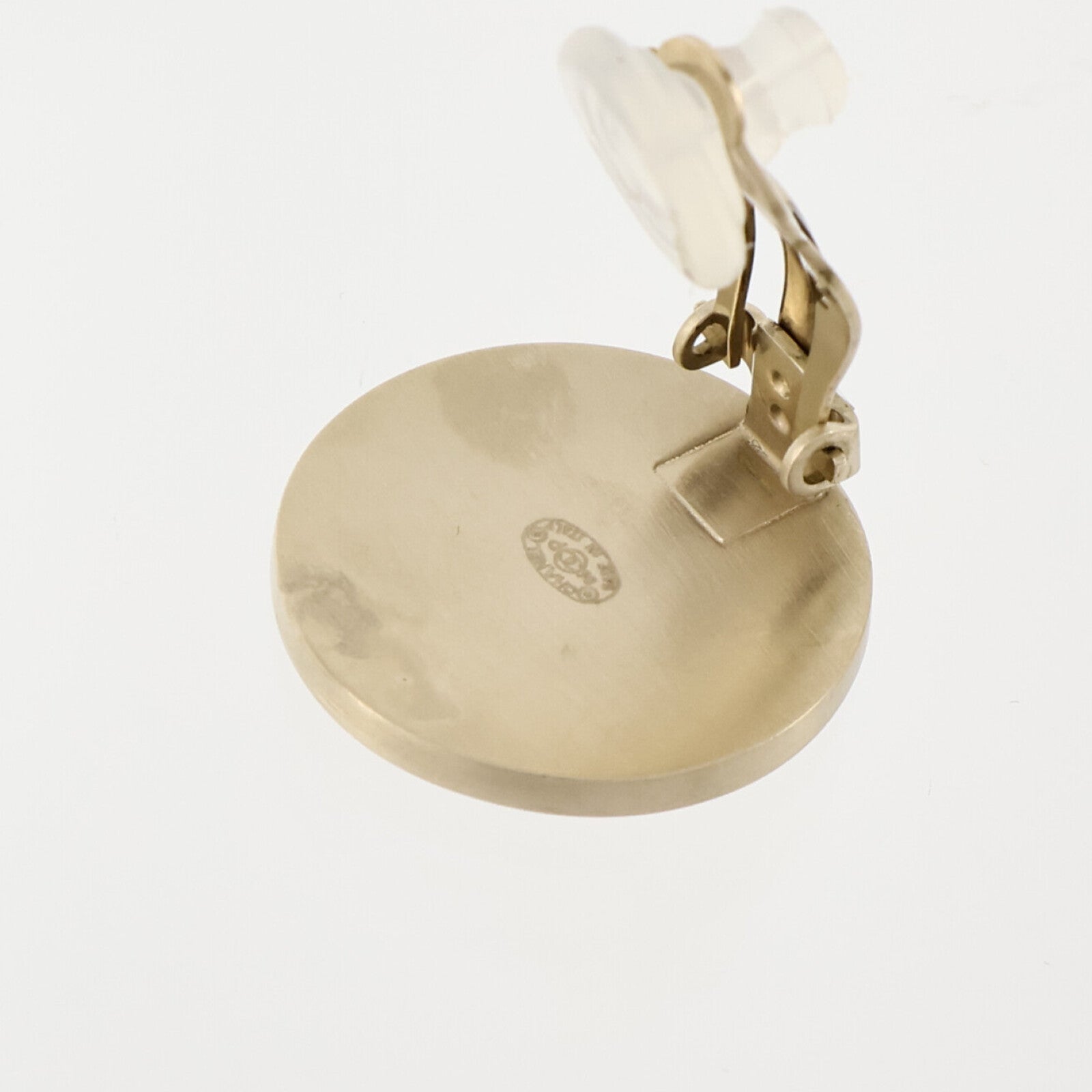 CHANEL 金屬/琺瑯Clip-On Earrings耳環