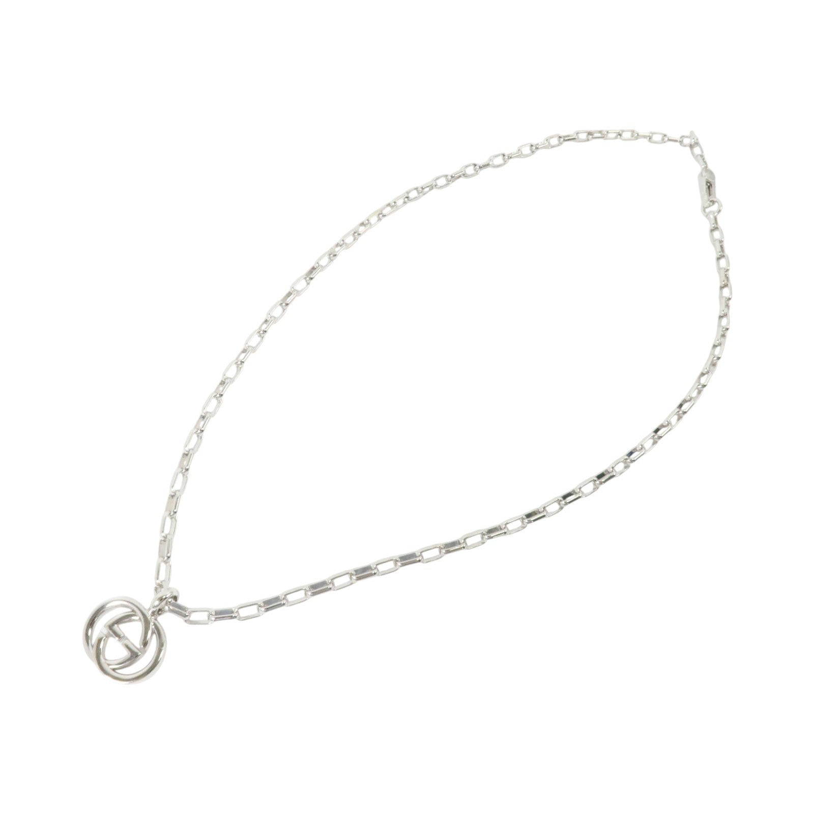 GUCCI 925純銀GG Necklace項鏈