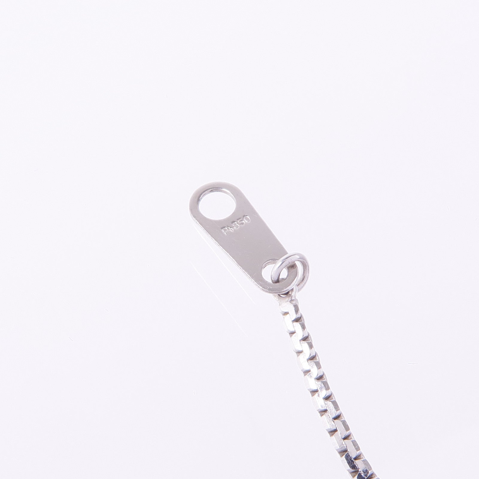 JEWELRY PT900/PT850鉑金Diamond/Tanzanite Necklace鑽石/坦桑石項鍊