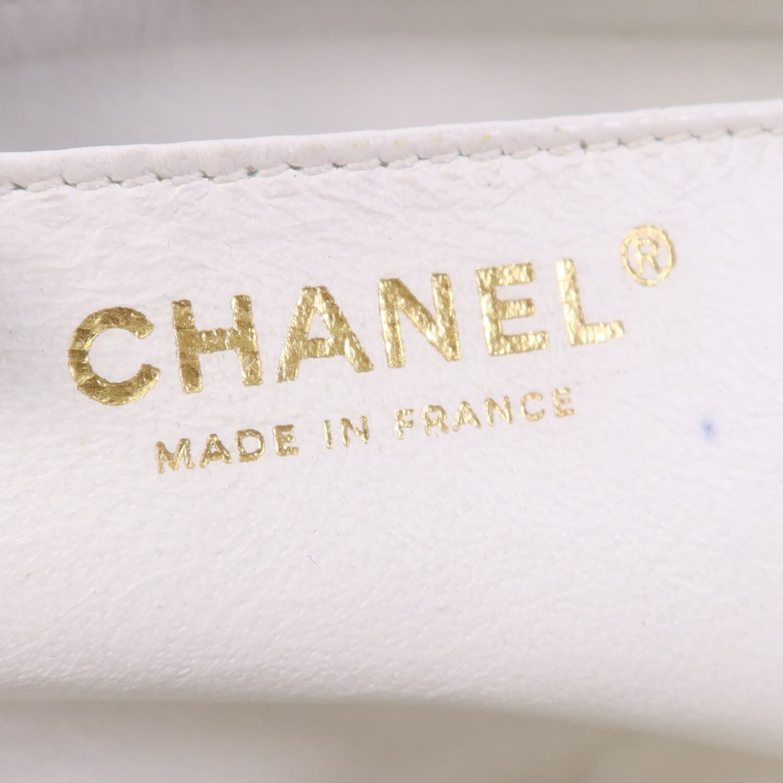 CHANEL 羊皮皮革Classique Valentine金扣鏈帶肩背袋