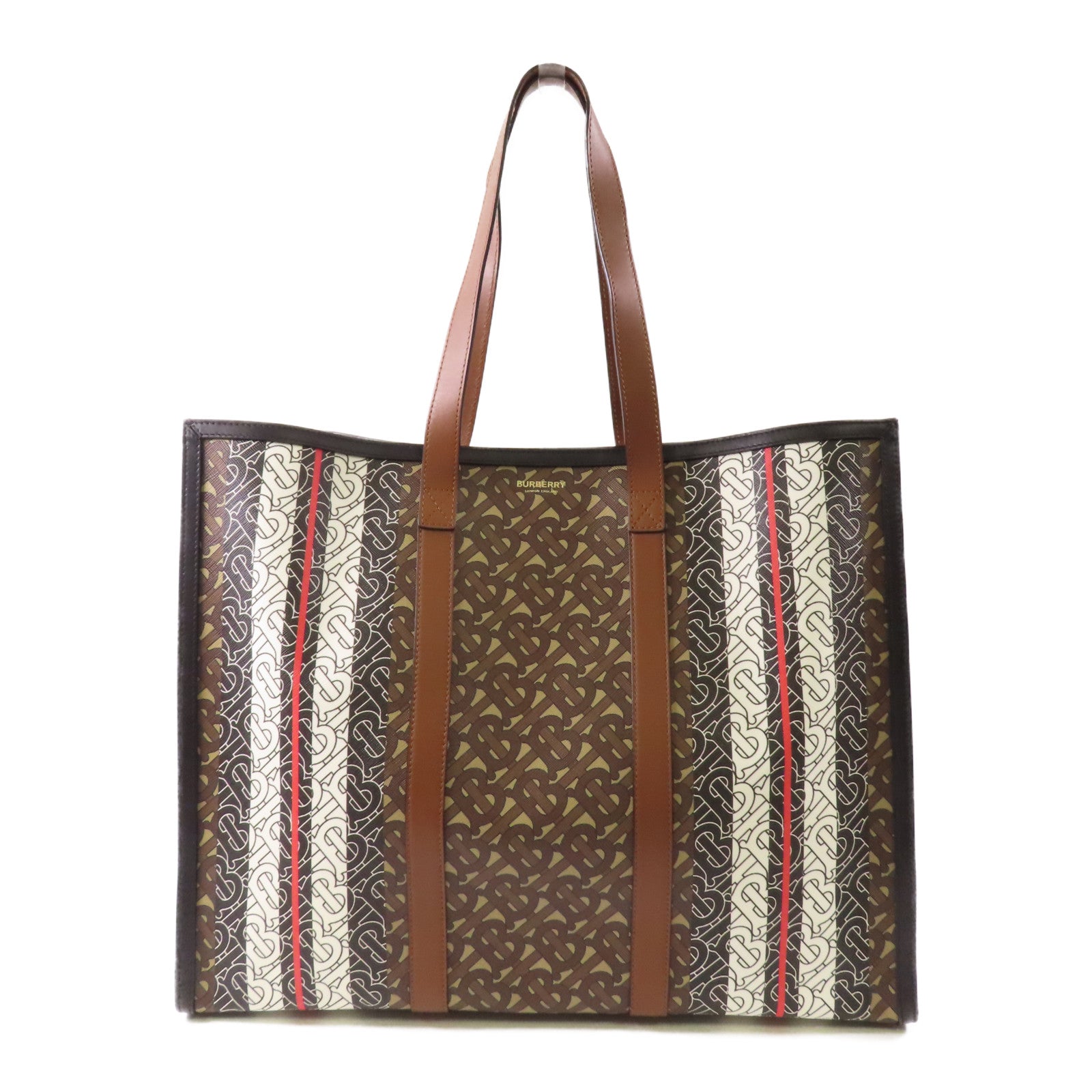 BURBERRY 塗層帆布Tote Bag手挽袋