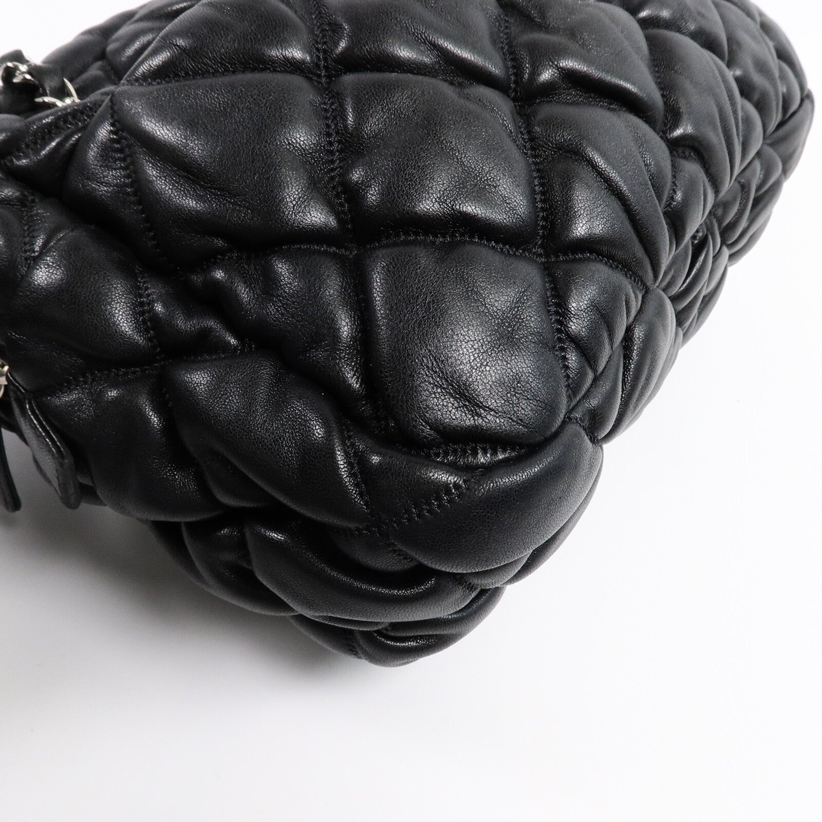 CHANEL 羊皮皮革Bubble Shoulder Bag肩背袋