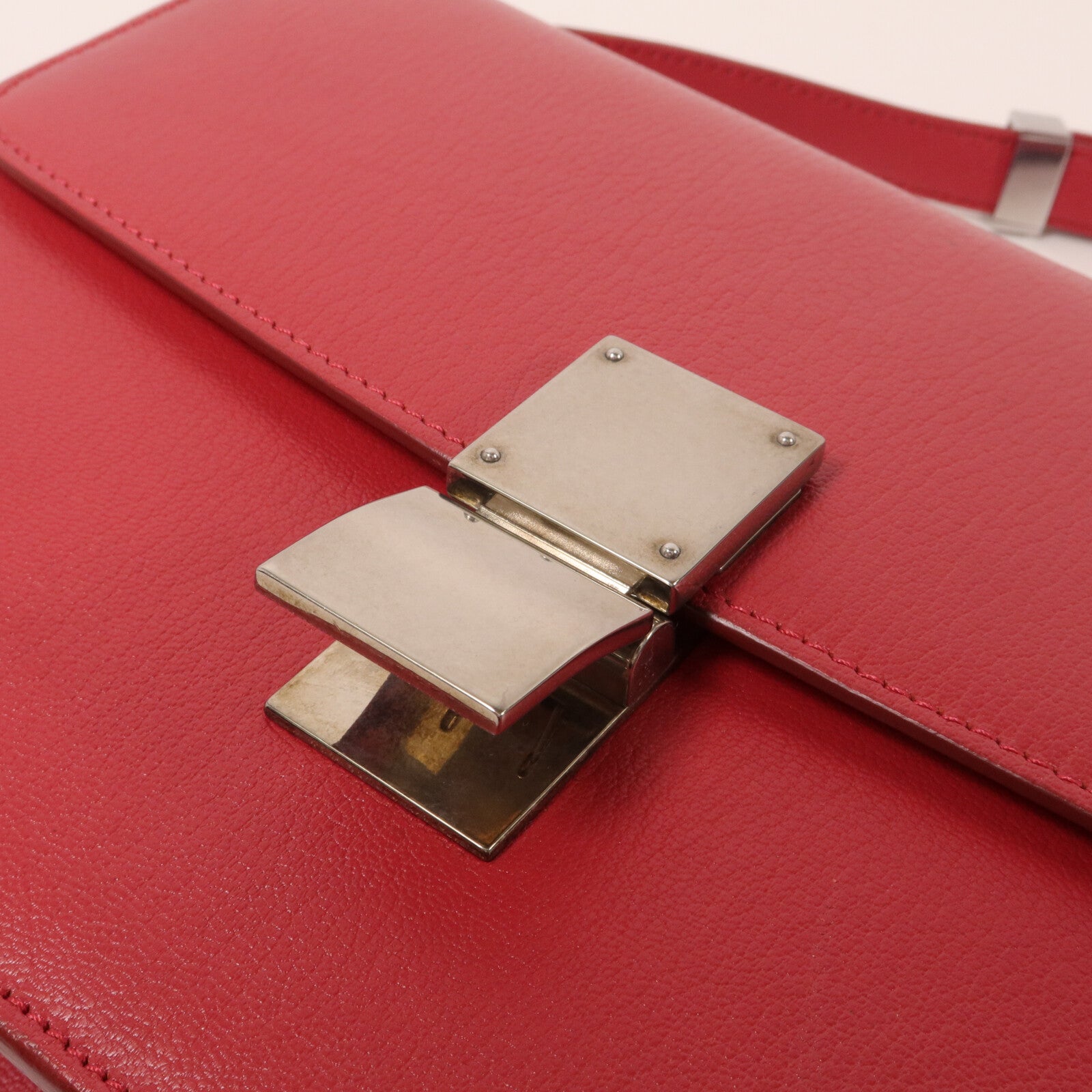 CELINE 牛皮皮革Classic Box Medium肩背袋
