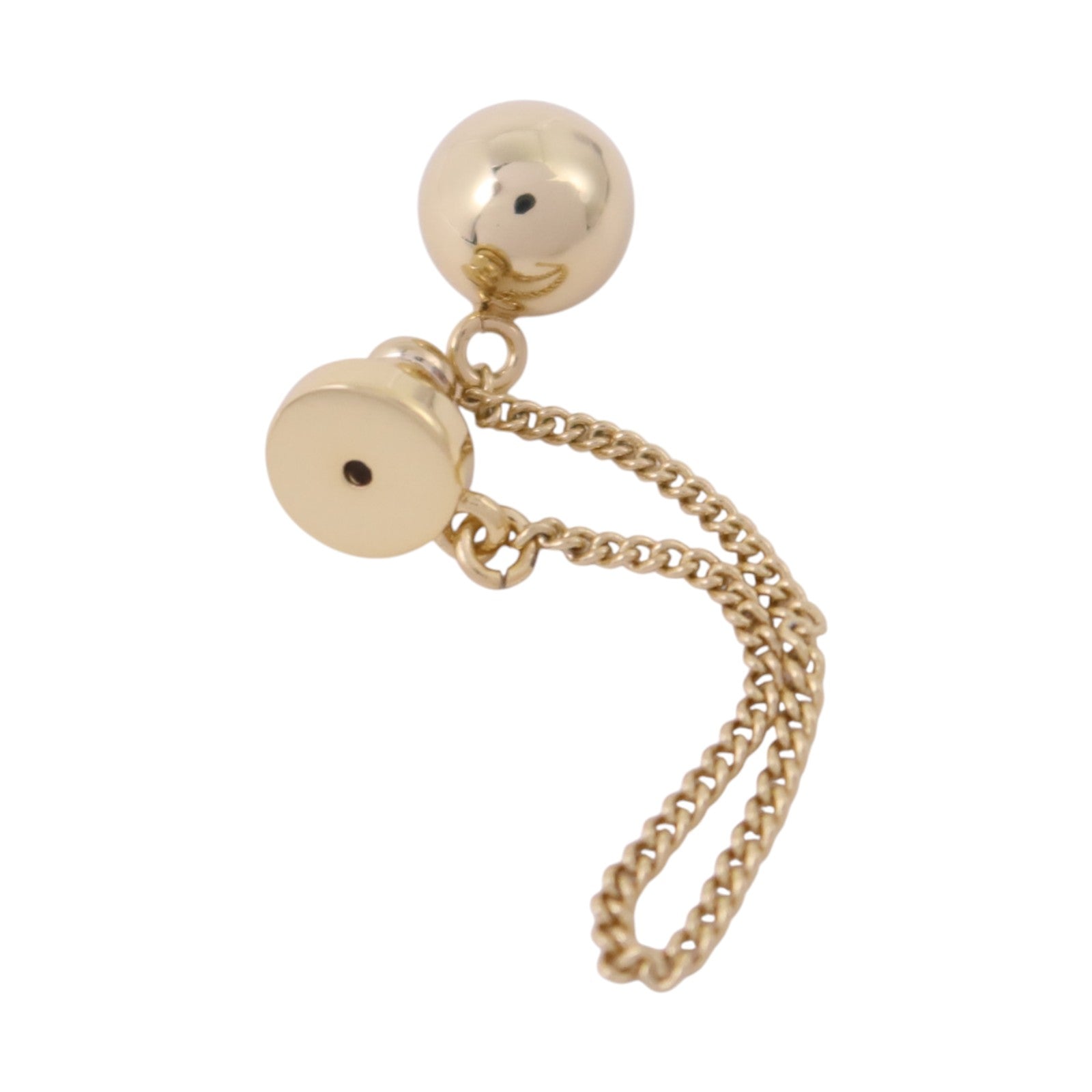 Dior 金屬/仿珍珠Tribales Earrings金扣耳環