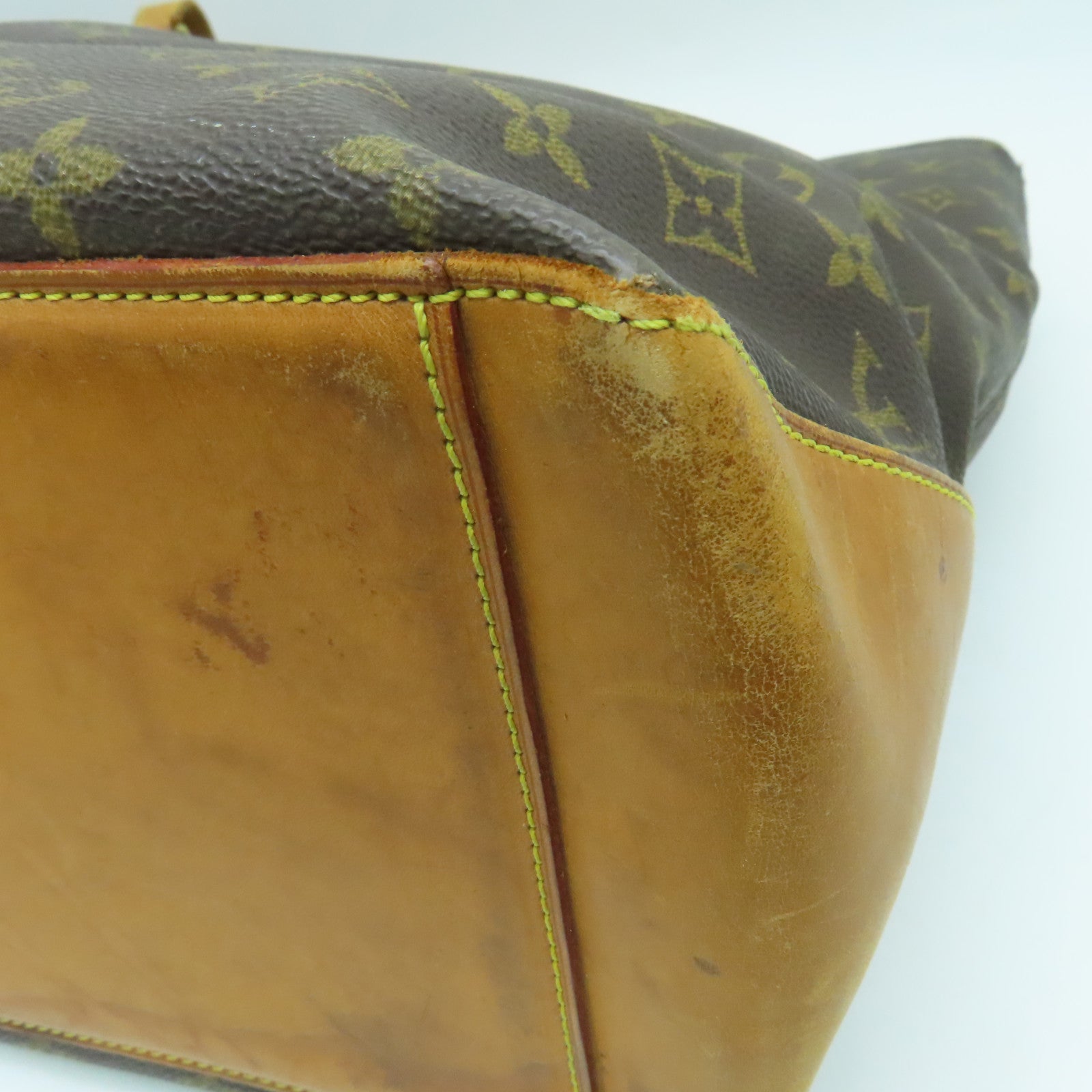 LOUIS VUITTON 【激減優惠】Monogram Cabas Alto Tote Bag金扣手挽袋啡色