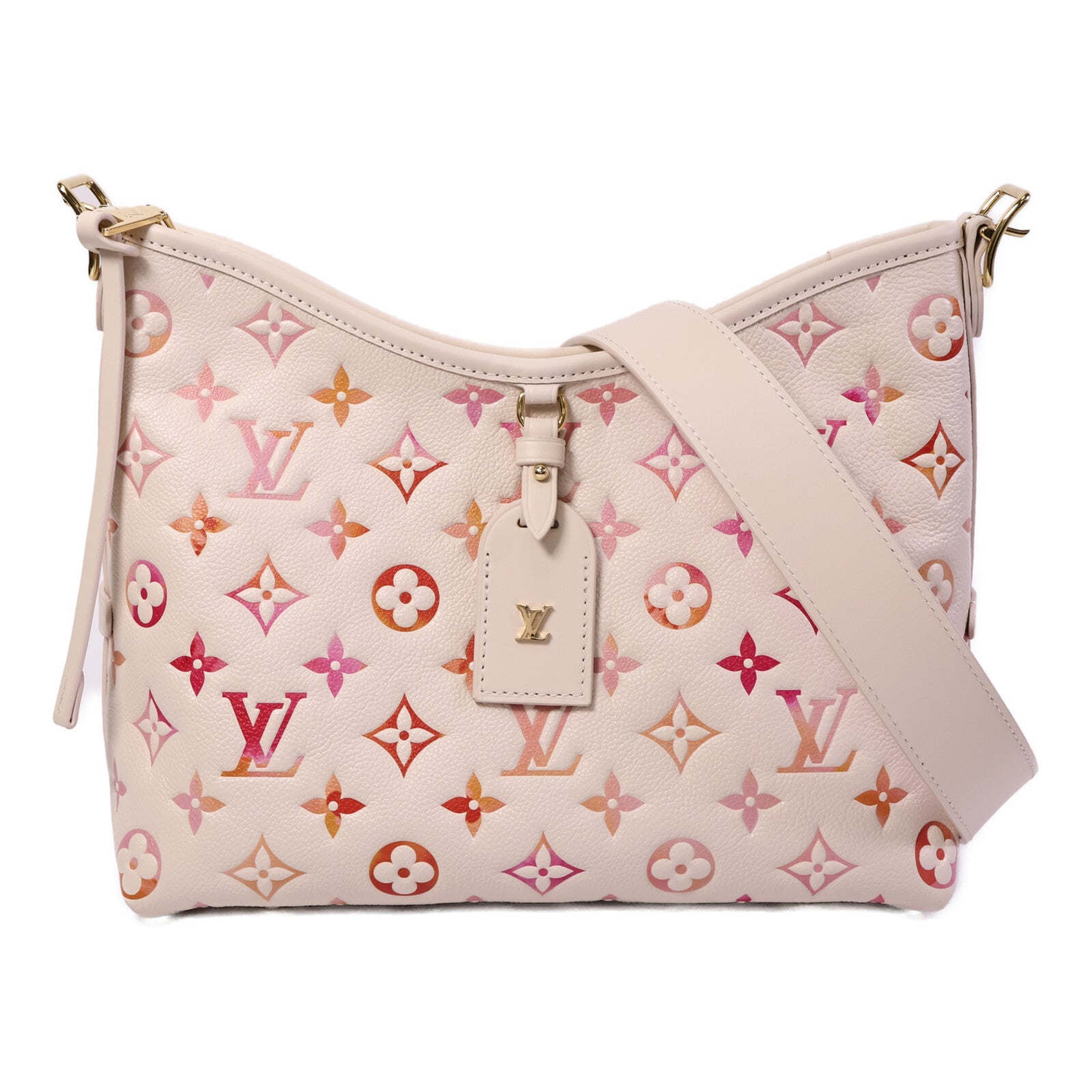 LOUIS VUITTON Monogram Empreinte Carryall PM肩背袋