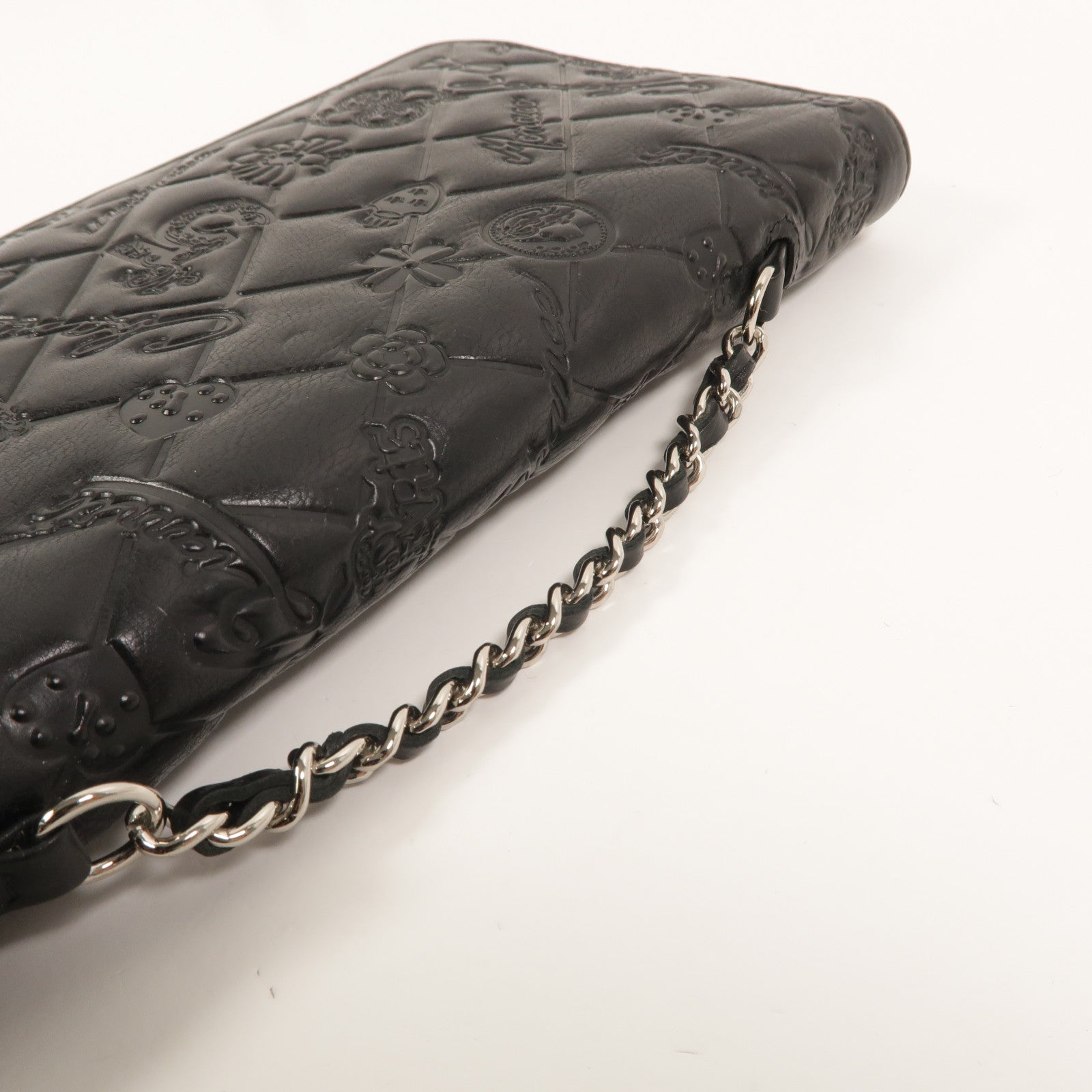 CHANEL 牛皮皮革Pouch手拿包