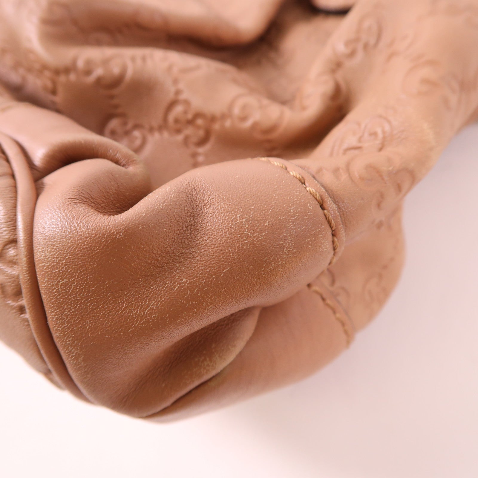 GUCCI CC GHW Sukey 2 Way Shoulder Bag 247902 Calfskin Leather Pink