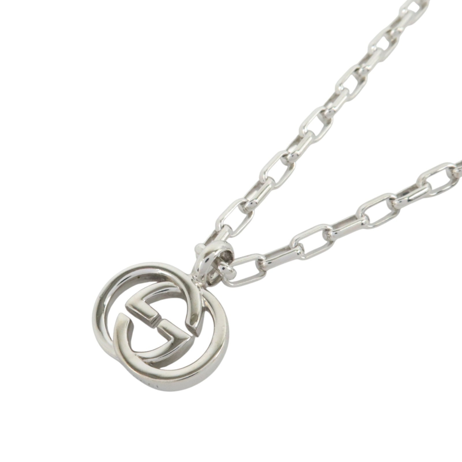 GUCCI 925純銀GG Necklace項鏈