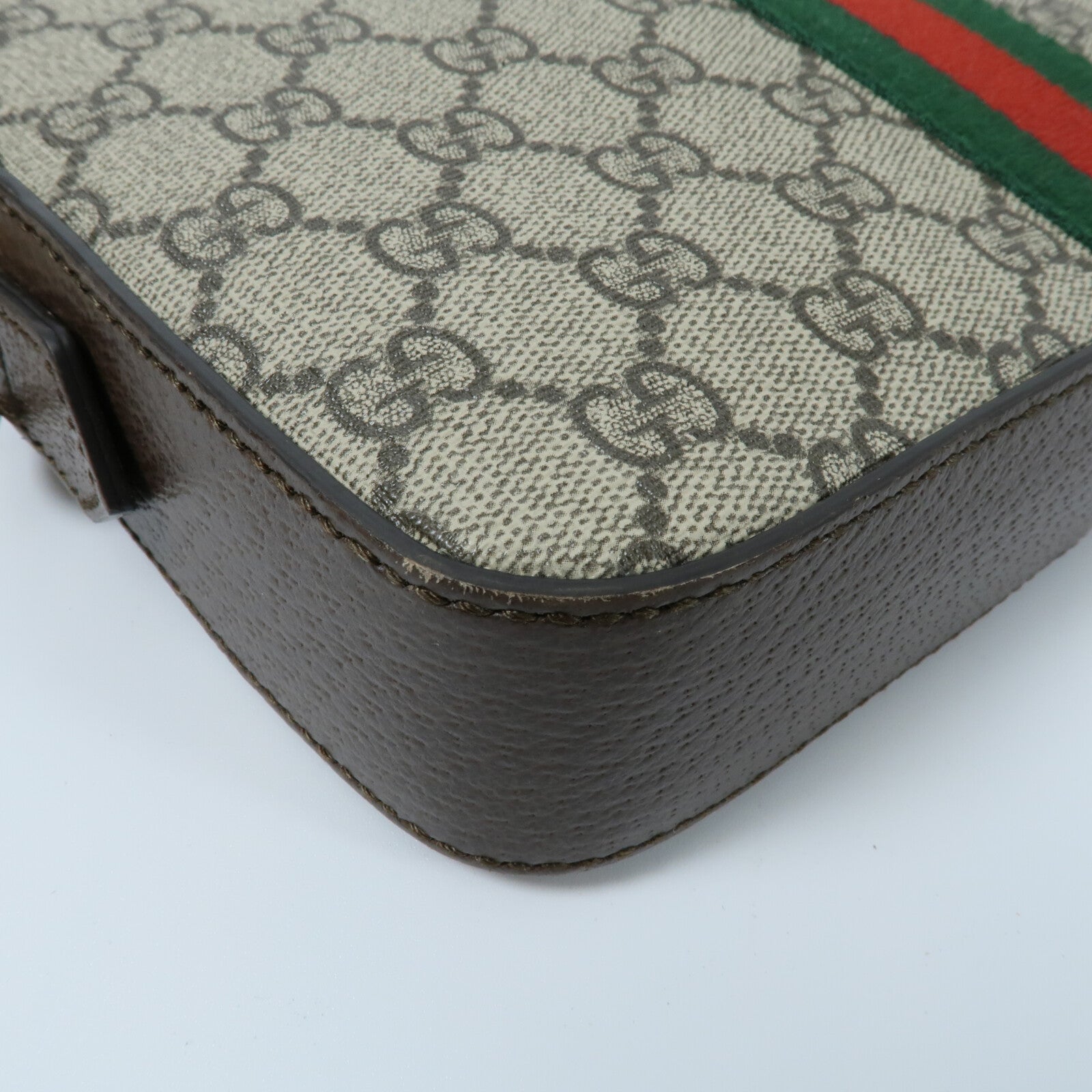 GUCCI 塗層帆布Ophidia GG Supreme Bag肩背袋
