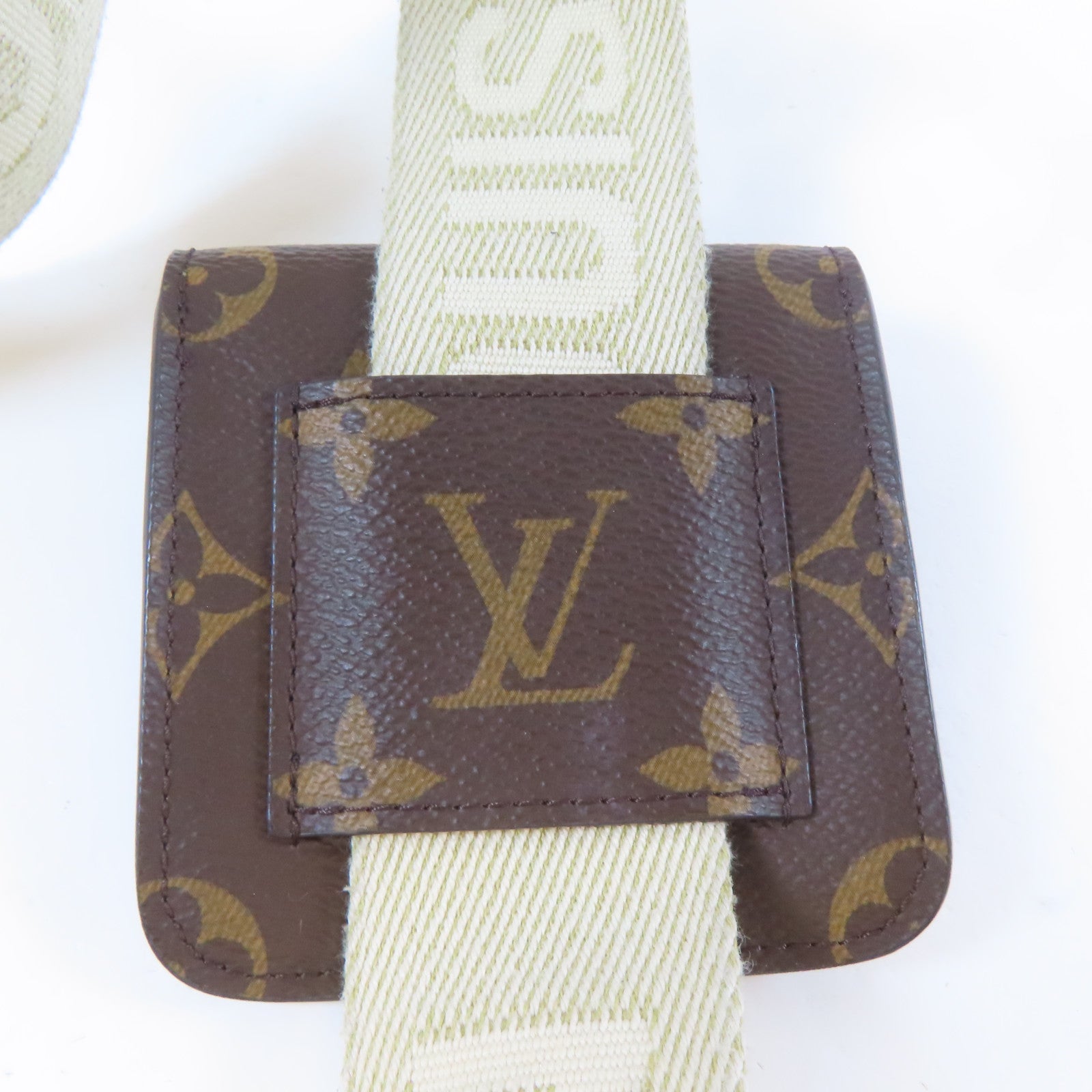 LOUIS VUITTON 【激減優惠】Monogram Utility 2 Way Shoulder Bag金扣手挽肩背兩用袋啡色