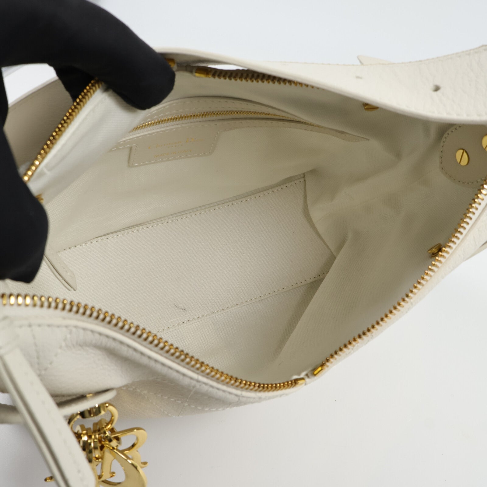 Dior 牛皮皮革Voyage Bag Small肩背袋