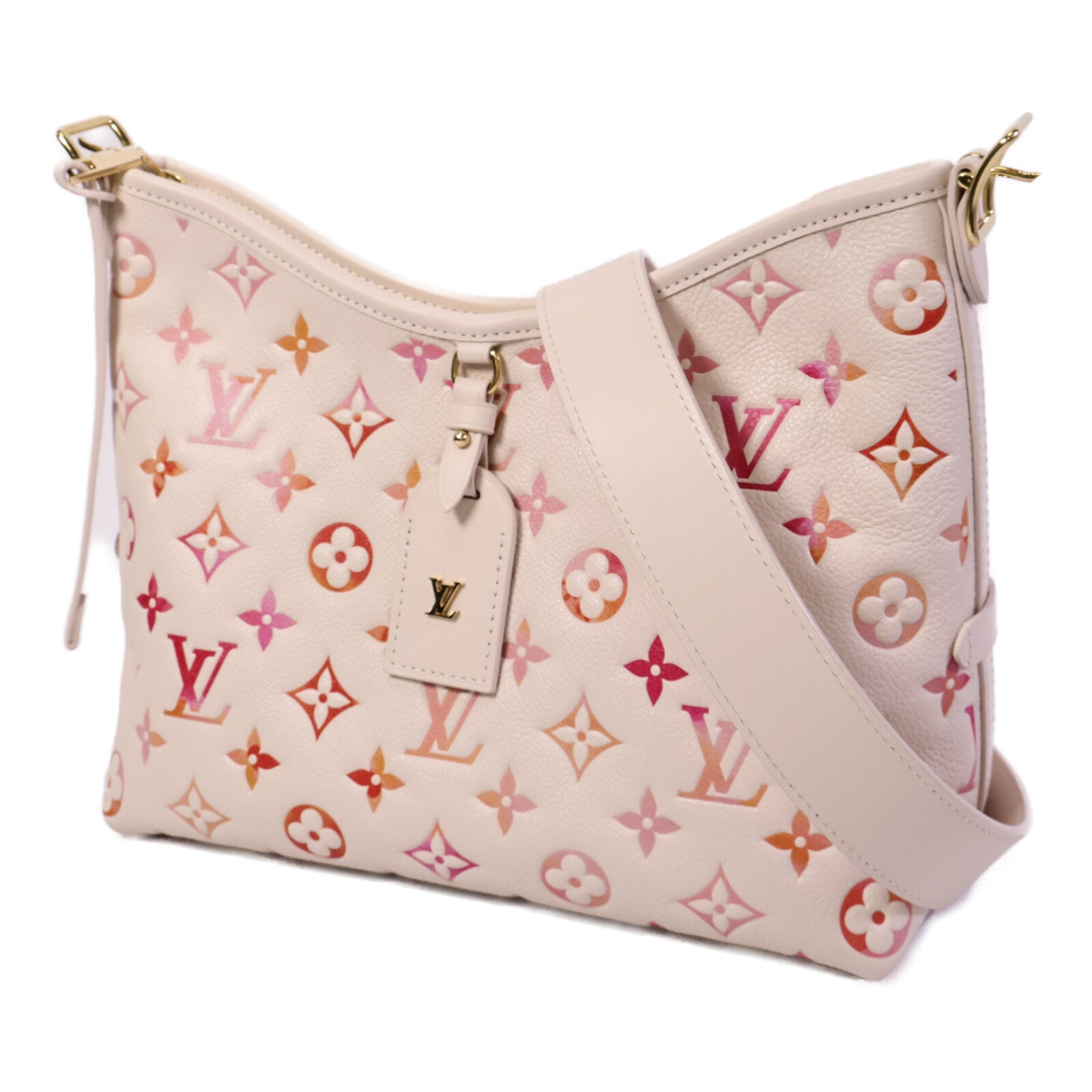 LOUIS VUITTON Monogram Empreinte Carryall PM肩背袋