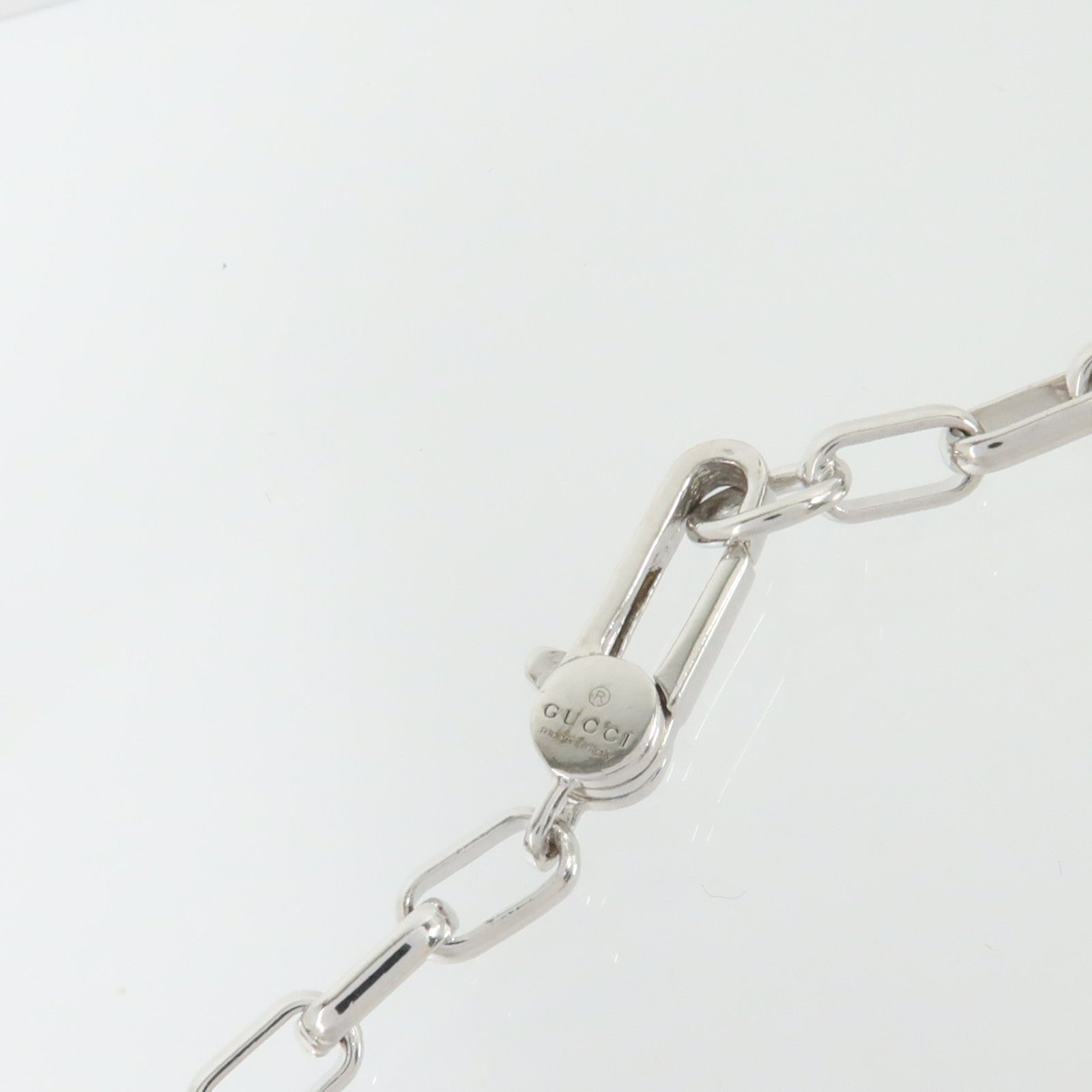 GUCCI 925純銀GG Necklace項鏈