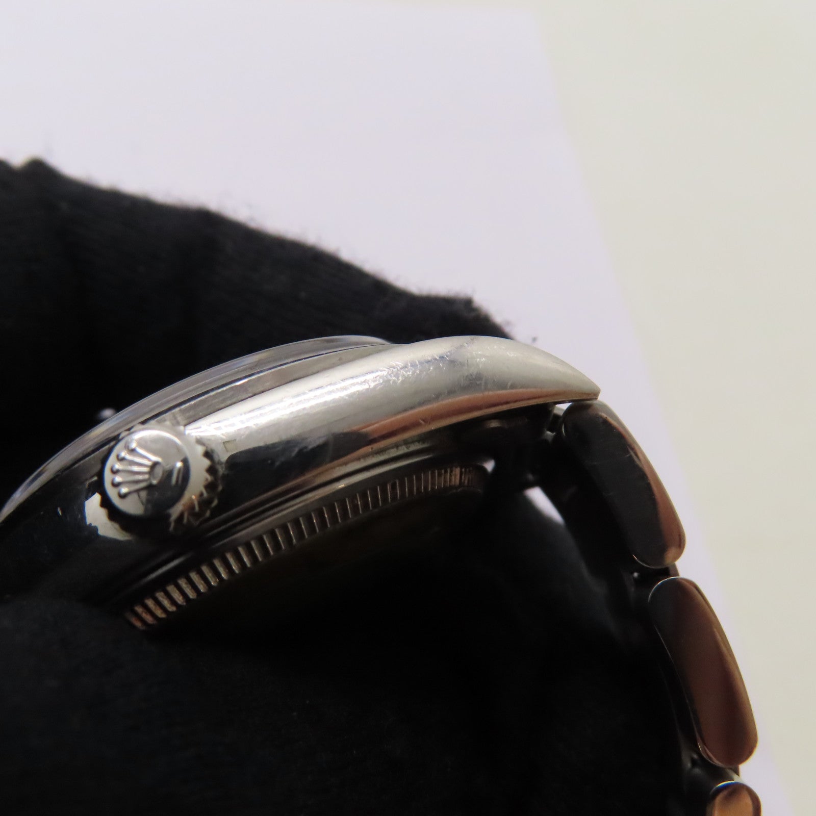 ROLEX Air King不鏽鋼手錶自動機芯藍色