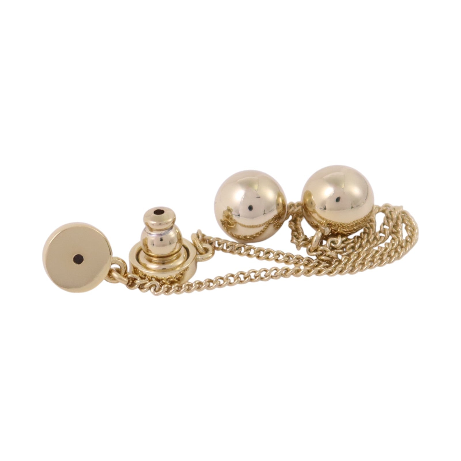 Dior 金屬/仿珍珠Tribales Earrings金扣耳環