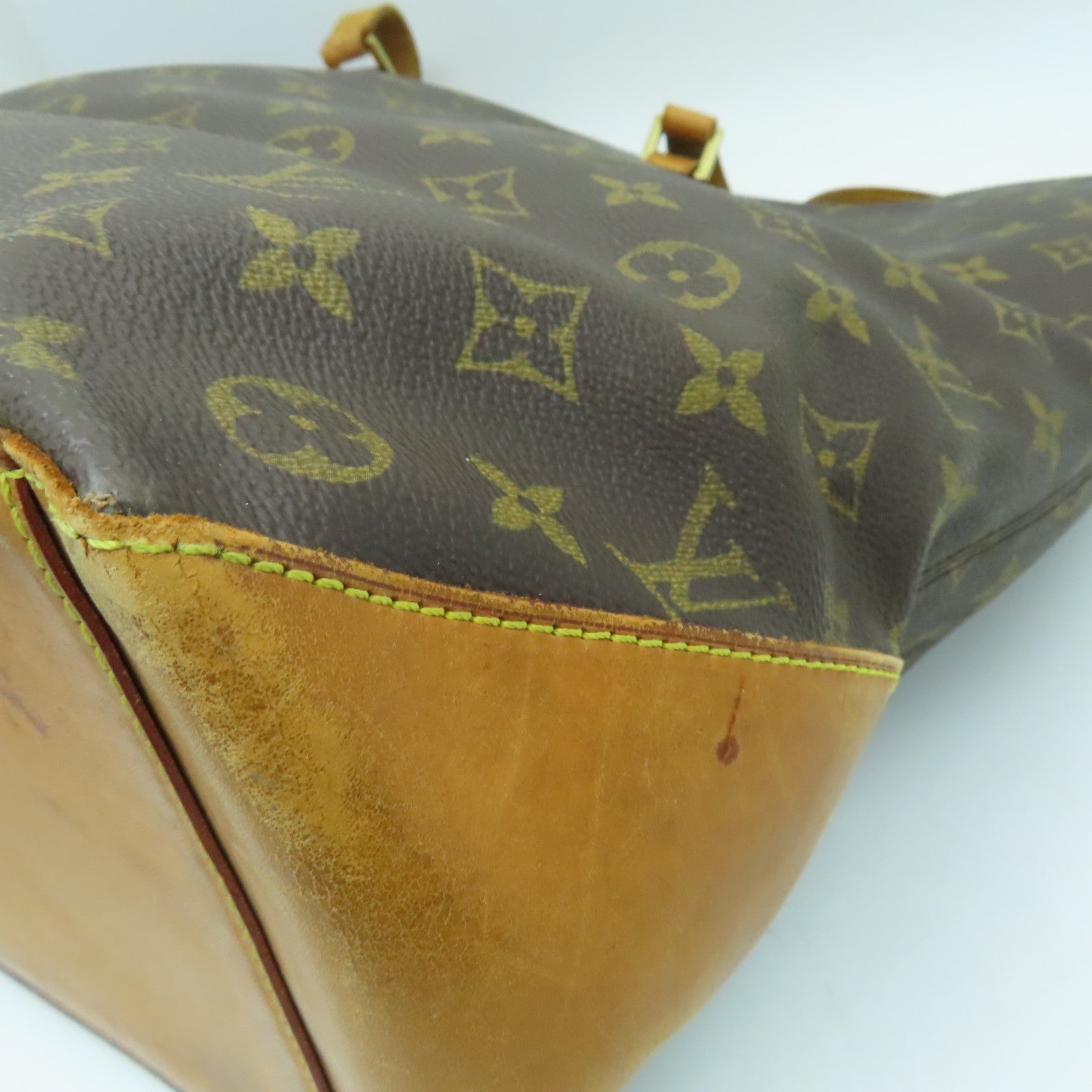 LOUIS VUITTON 【激減優惠】Monogram Cabas Alto Tote Bag金扣手挽袋啡色