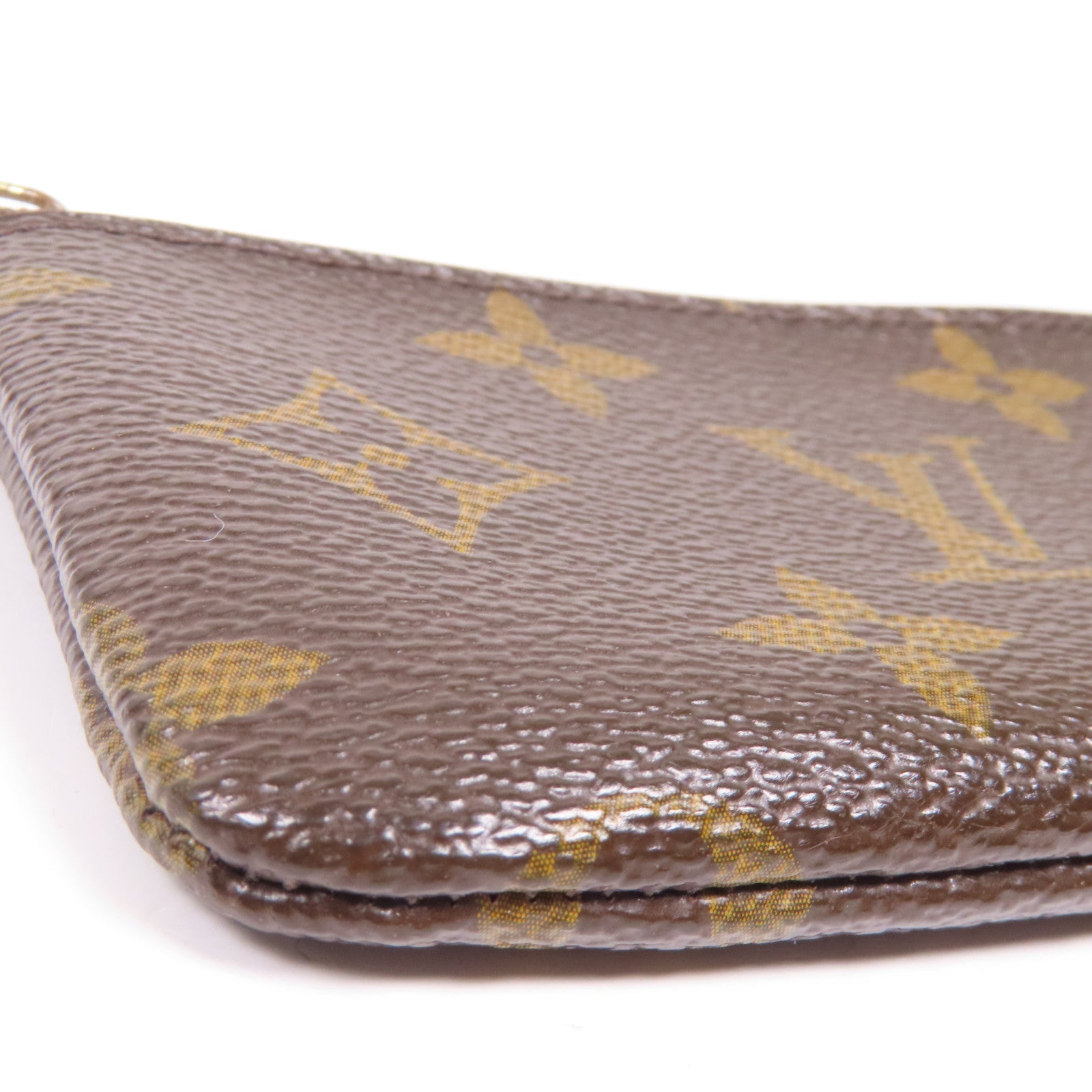 LOUIS VUITTON Monogram Key Pouch金扣鎖匙包