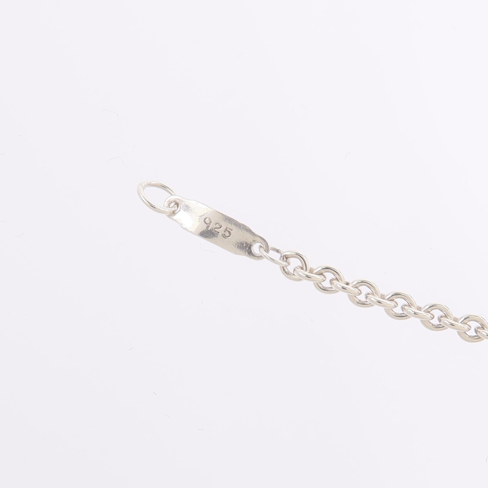 TIFFANY＆CO 925純銀1837 Concave Circle Pendant項鍊