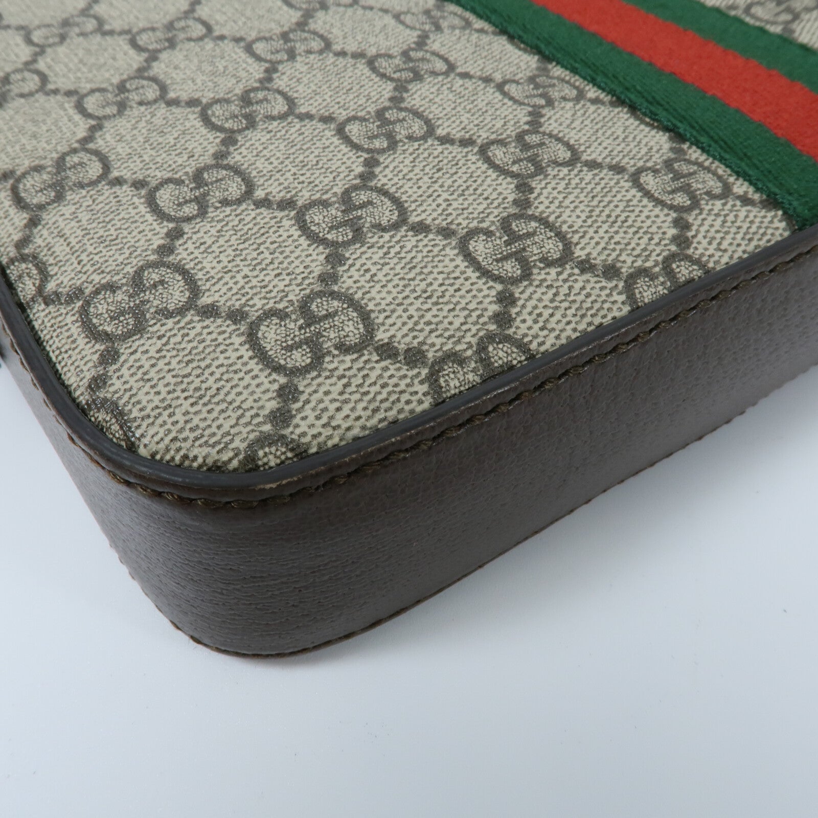 GUCCI 塗層帆布Ophidia GG Supreme Bag肩背袋