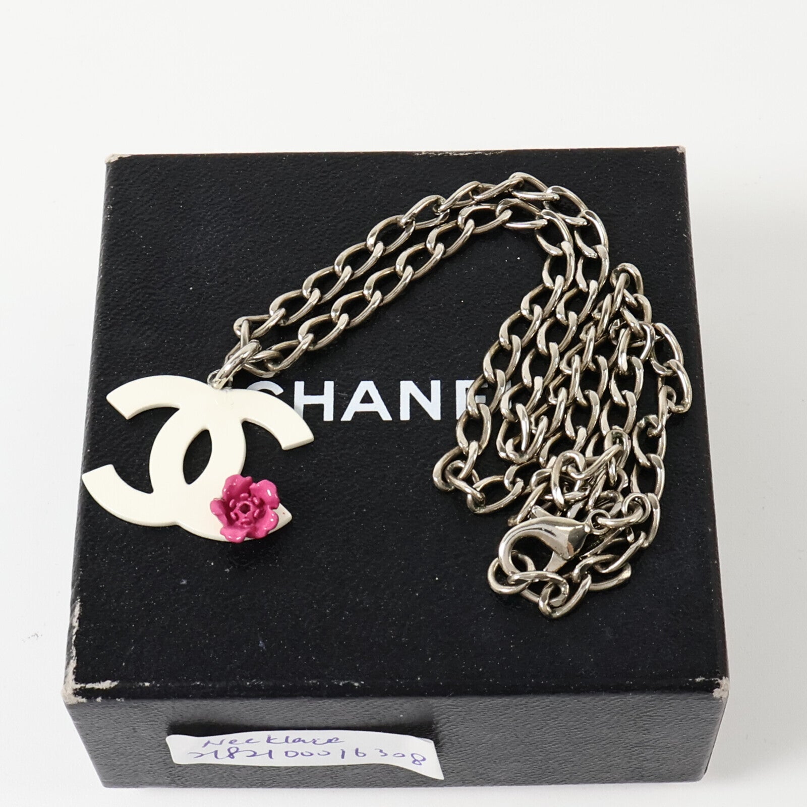 CHANEL 金屬/PVC Necklace項鏈