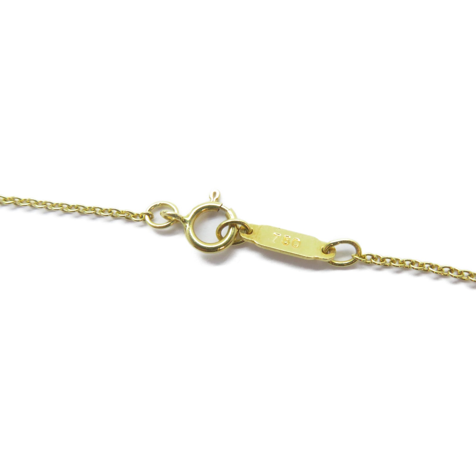 TIFFANY＆CO 18K黃金Diamond Necklace鑽石項鍊