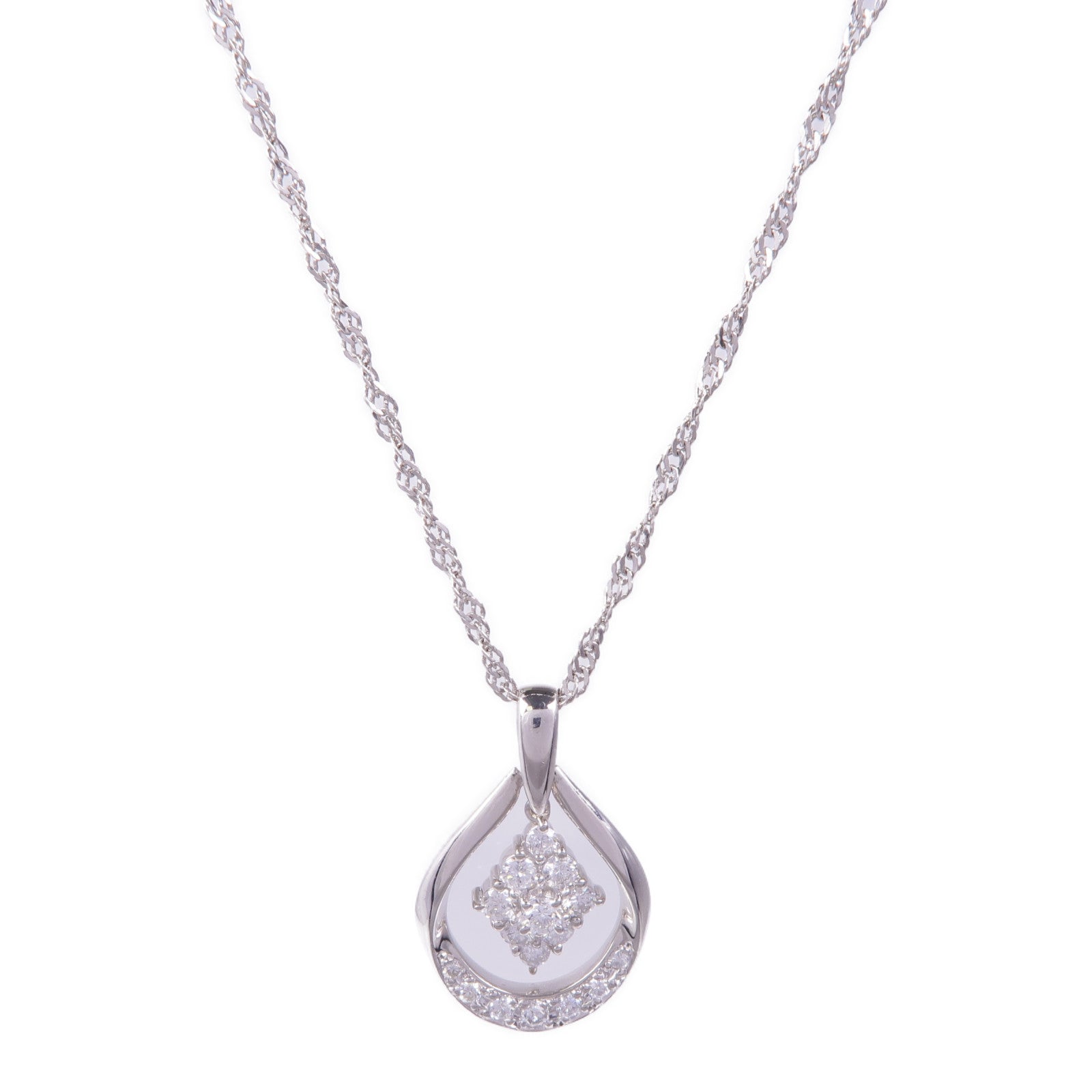 JEWELRY PT900/PT850鉑金Diamond Necklace鑽石項鍊
