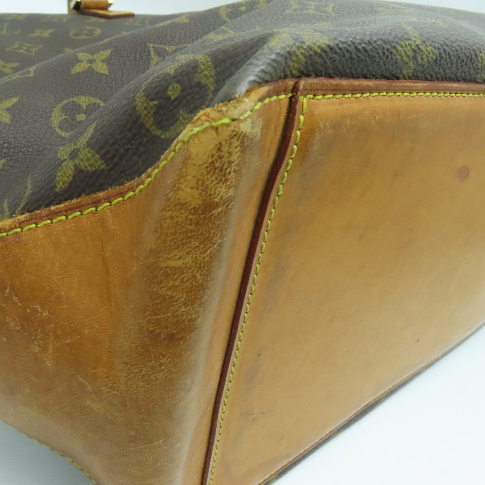 LOUIS VUITTON 【激減優惠】Monogram Cabas Alto Tote Bag金扣手挽袋啡色