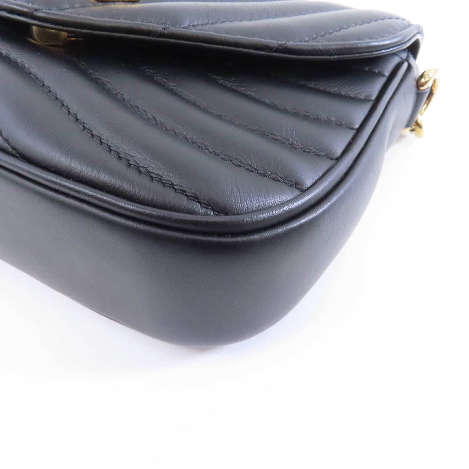 LOUIS VUITTON 牛皮皮革New Wave金扣手挽肩背兩用袋黑色