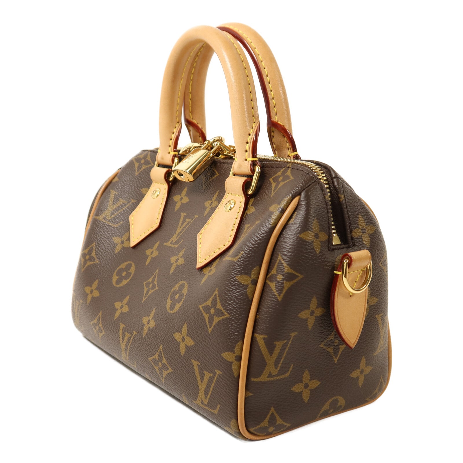 LOUIS VUITTON Monogram Speedy Bandoulière 20金扣手挽肩背兩用袋