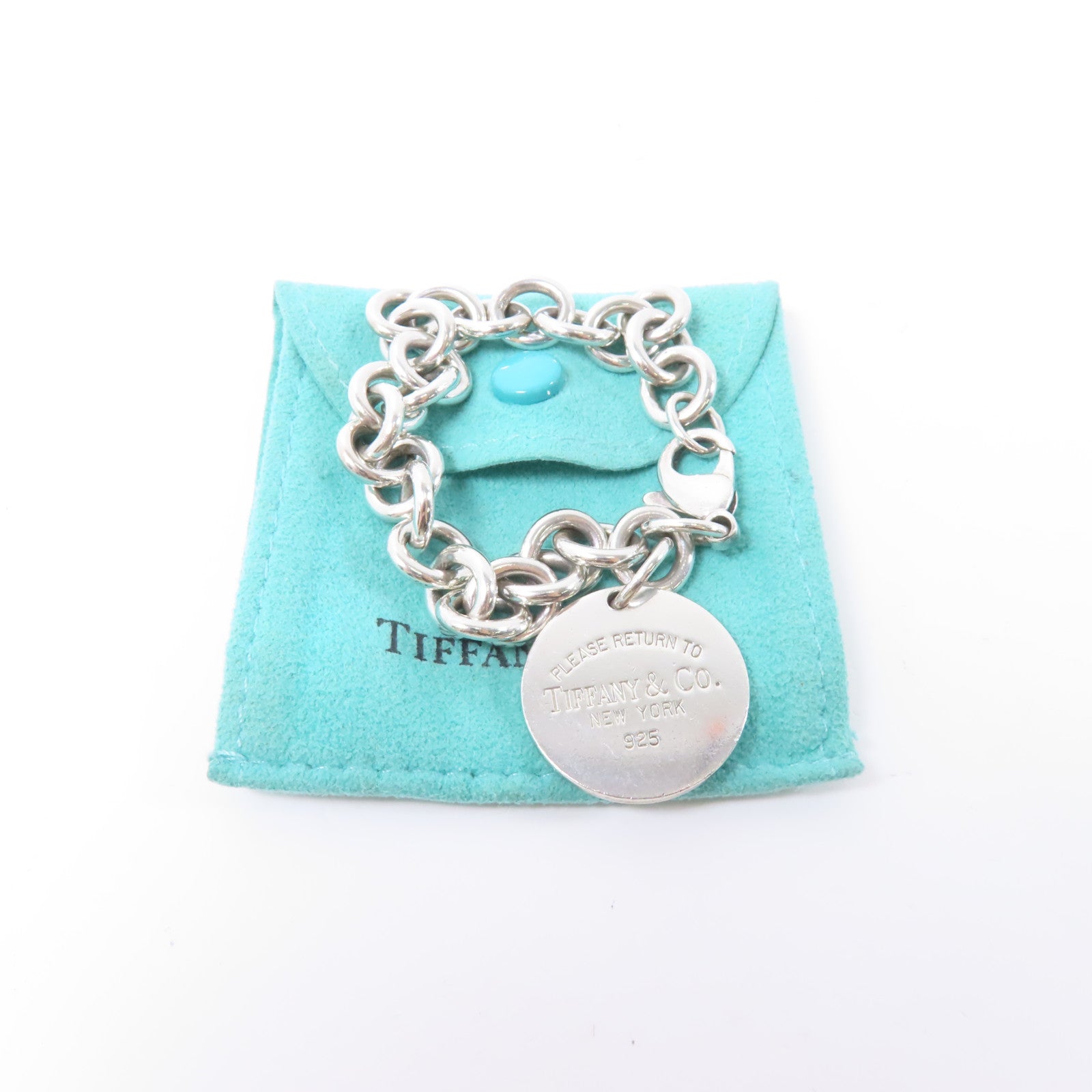 TIFFANY＆CO 925純銀Return To Tiffany Bracelet手鏈