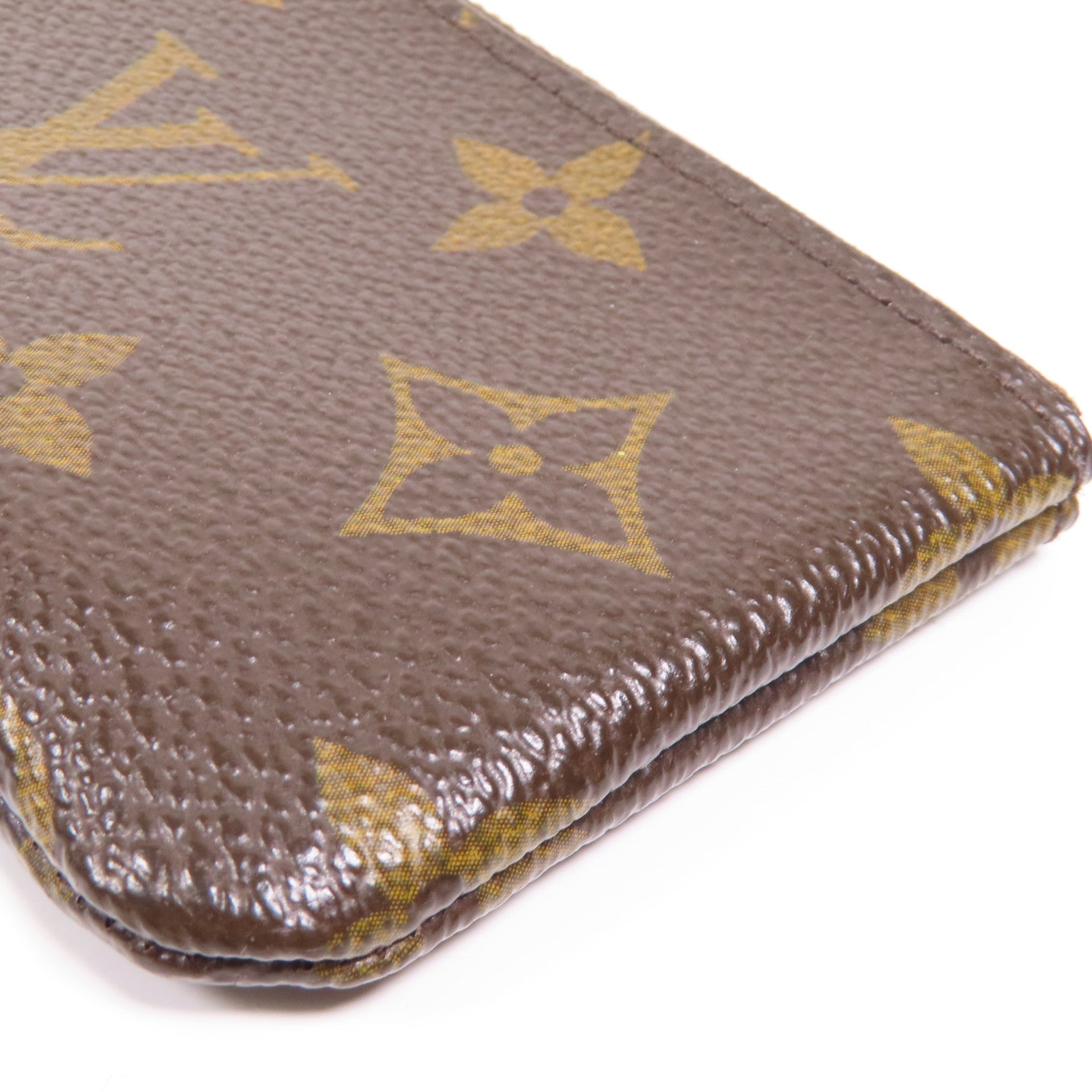 LOUIS VUITTON Monogram Key Pouch金扣鎖匙包