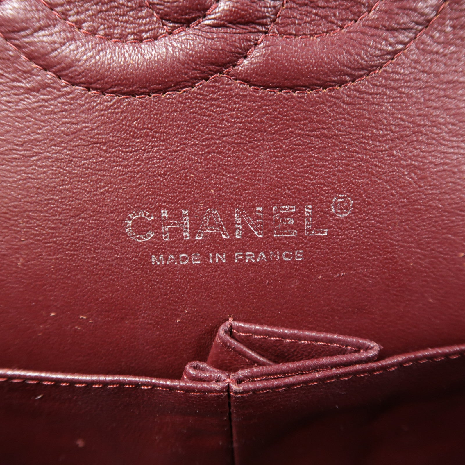 CHANEL 羊皮皮革Classic 25銀扣鏈帶肩背袋