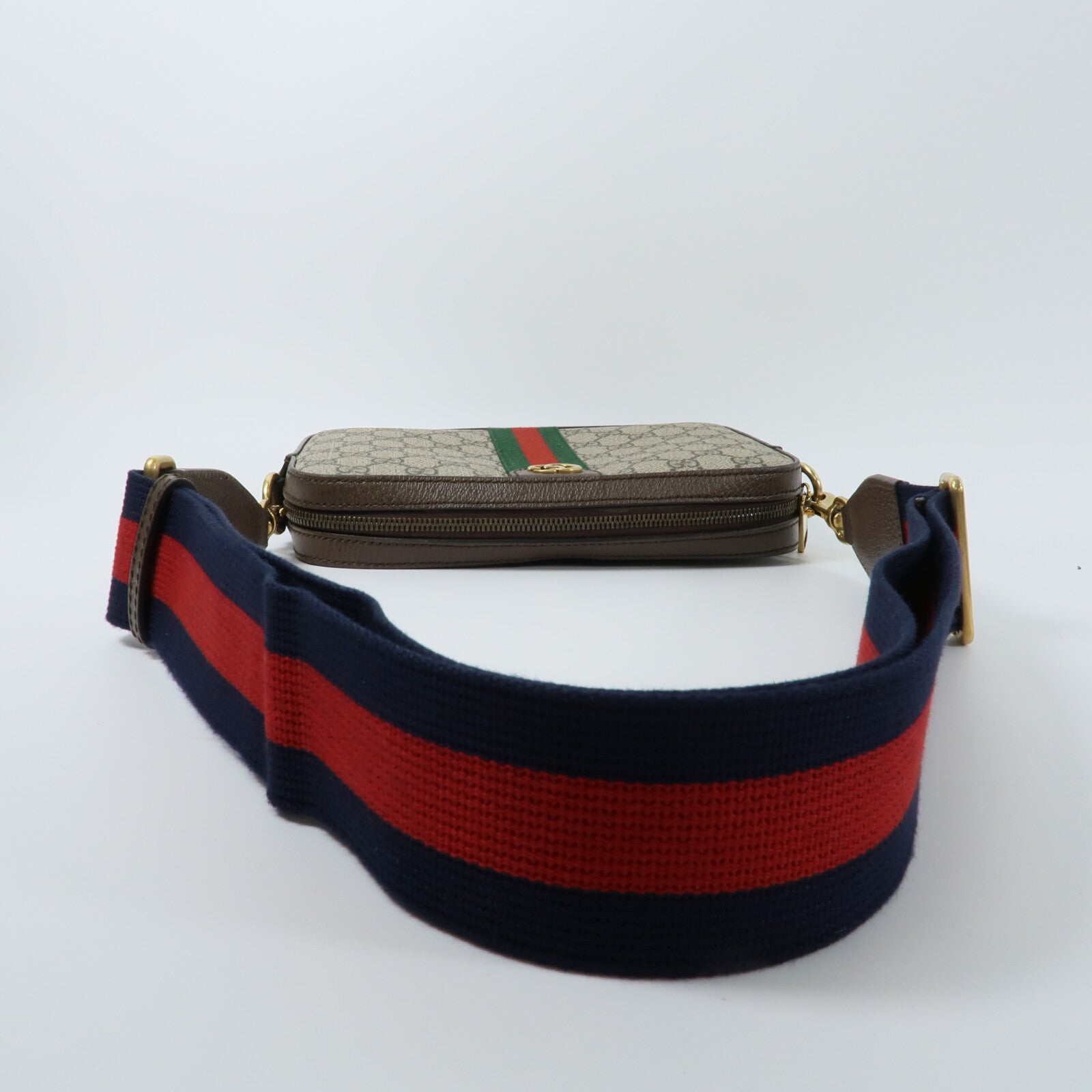 GUCCI 塗層帆布Ophidia GG Supreme Bag肩背袋