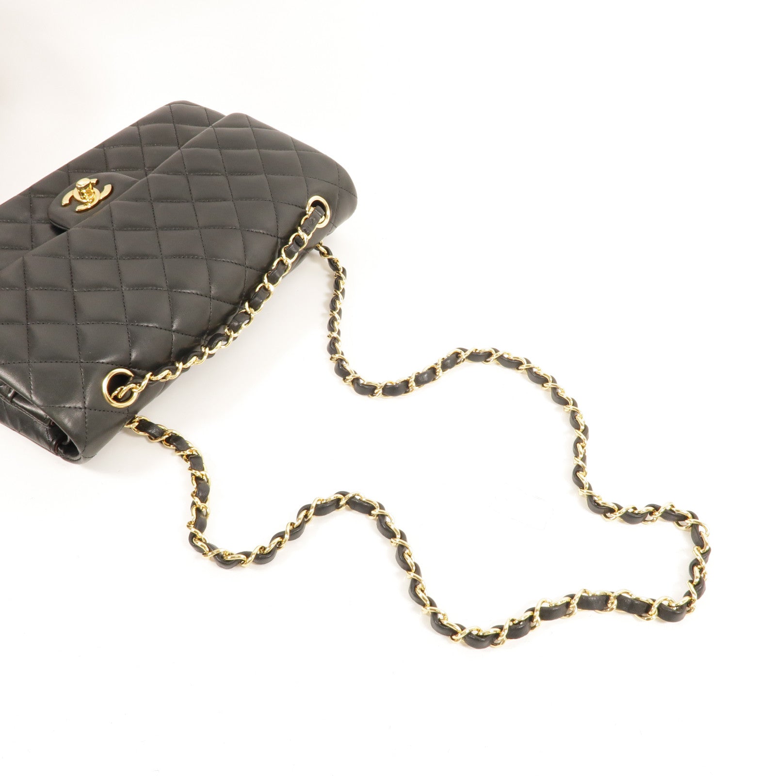 CHANEL 羊皮皮革Classic 25鏈帶肩背袋