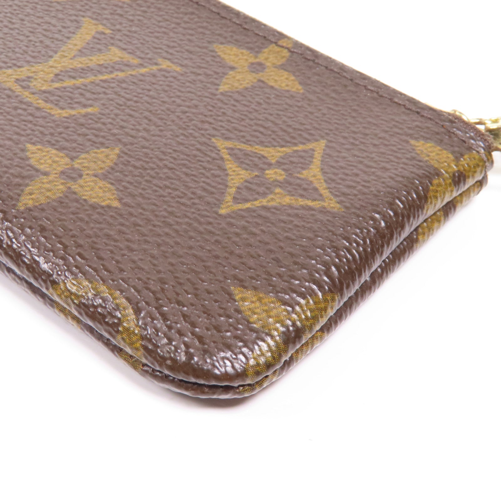 LOUIS VUITTON Monogram Key Pouch金扣鎖匙包