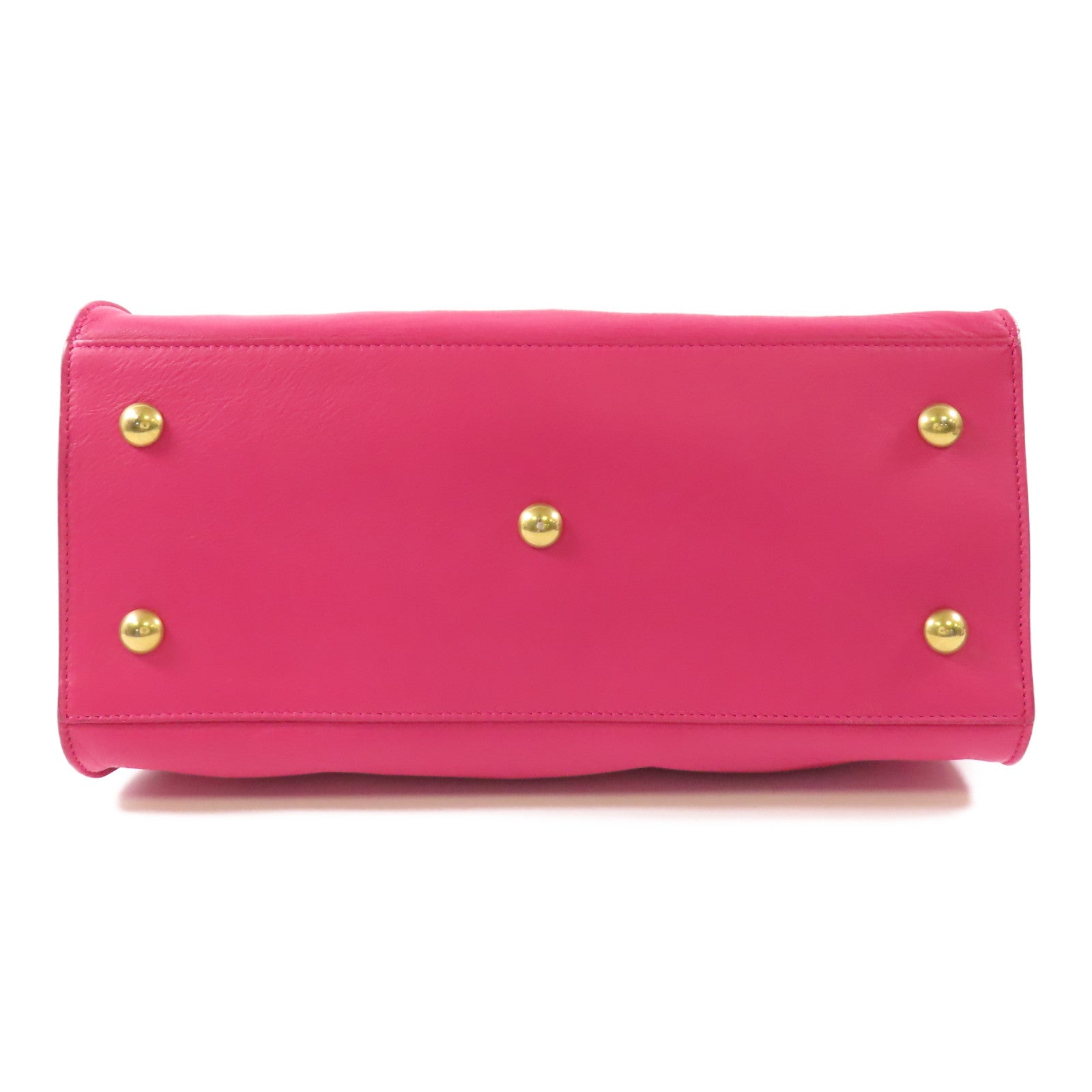 YVES SAINT LAURENT 牛皮皮革Y Cabas金扣手挽肩背兩用袋