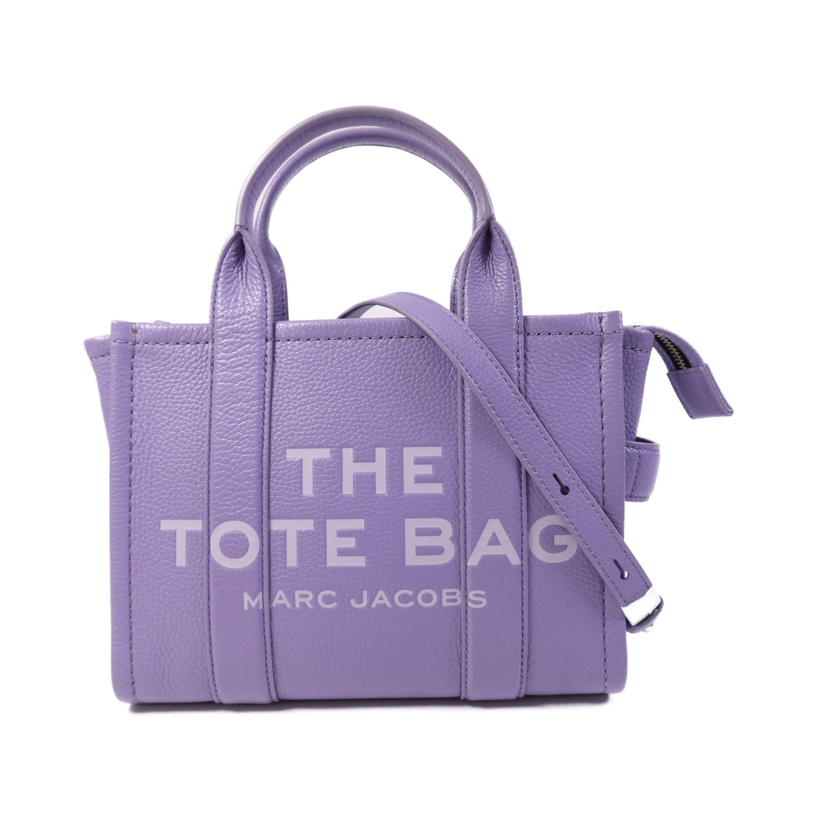 MARC JACOBS 牛皮皮革Shoulder Bag銀扣手挽肩背兩用袋