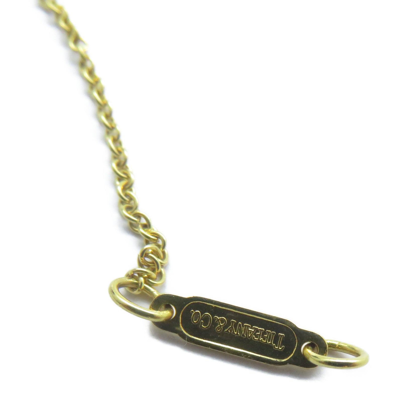TIFFANY＆CO 18K黃金Diamond Necklace鑽石項鍊
