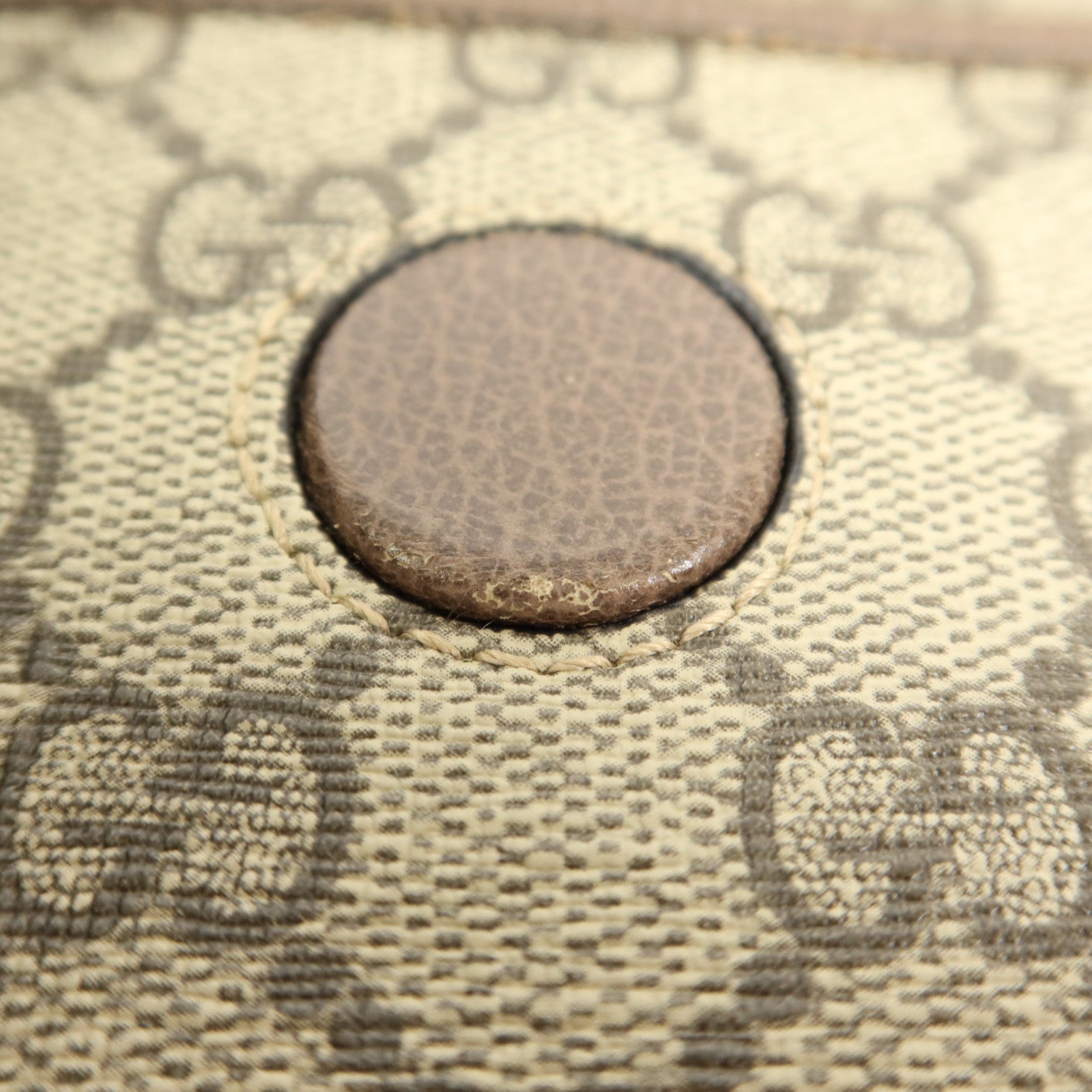 GUCCI 塗層帆布Neo Vintage Belt Bag金扣腰包