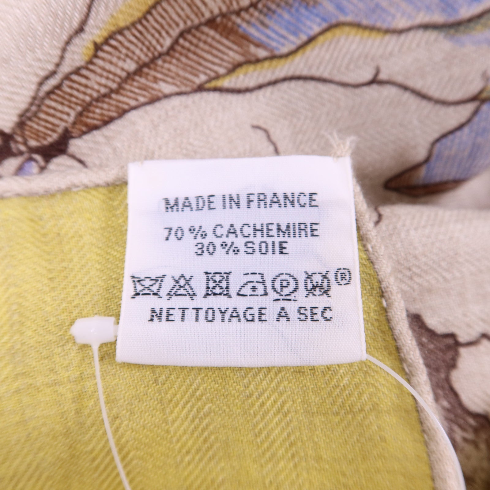 HERMES 絲質/羊絨Scarf 140X140絲巾