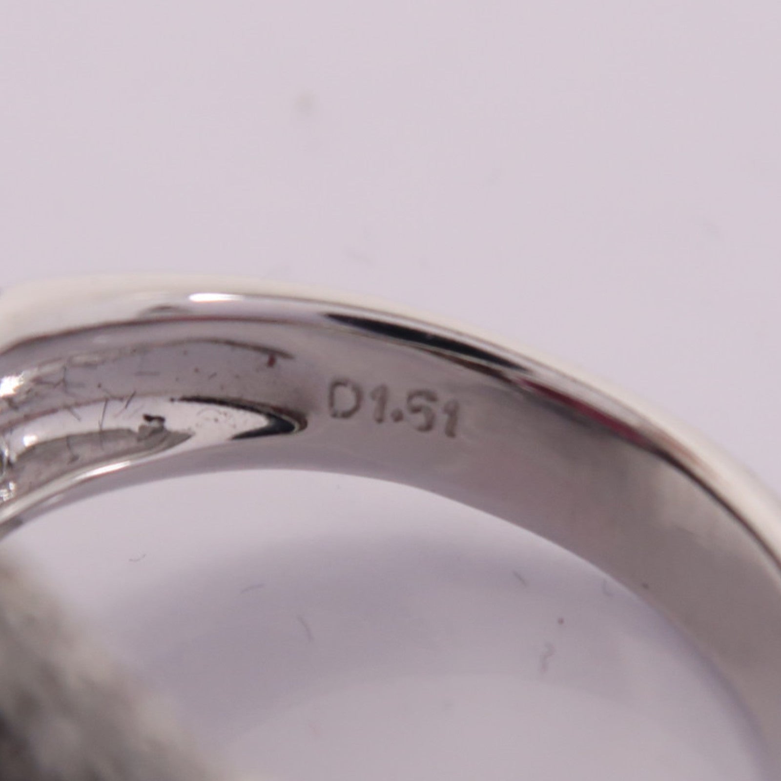 JEWELRY 【激減優惠】18K白金Tanzanite Ring坦桑石/1.51ct鑽石戒指US#7