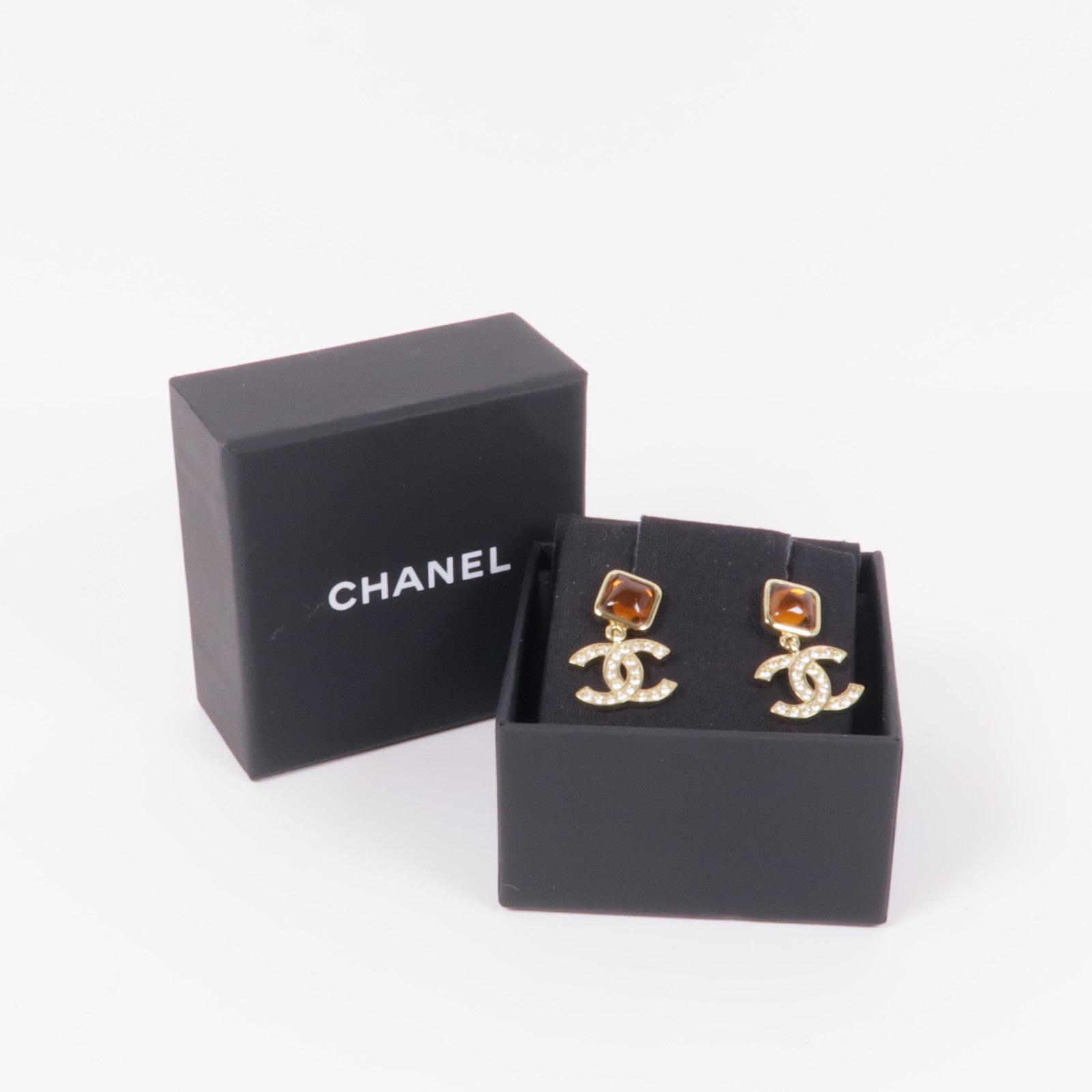 CHANEL PVC/金屬Earrings耳環