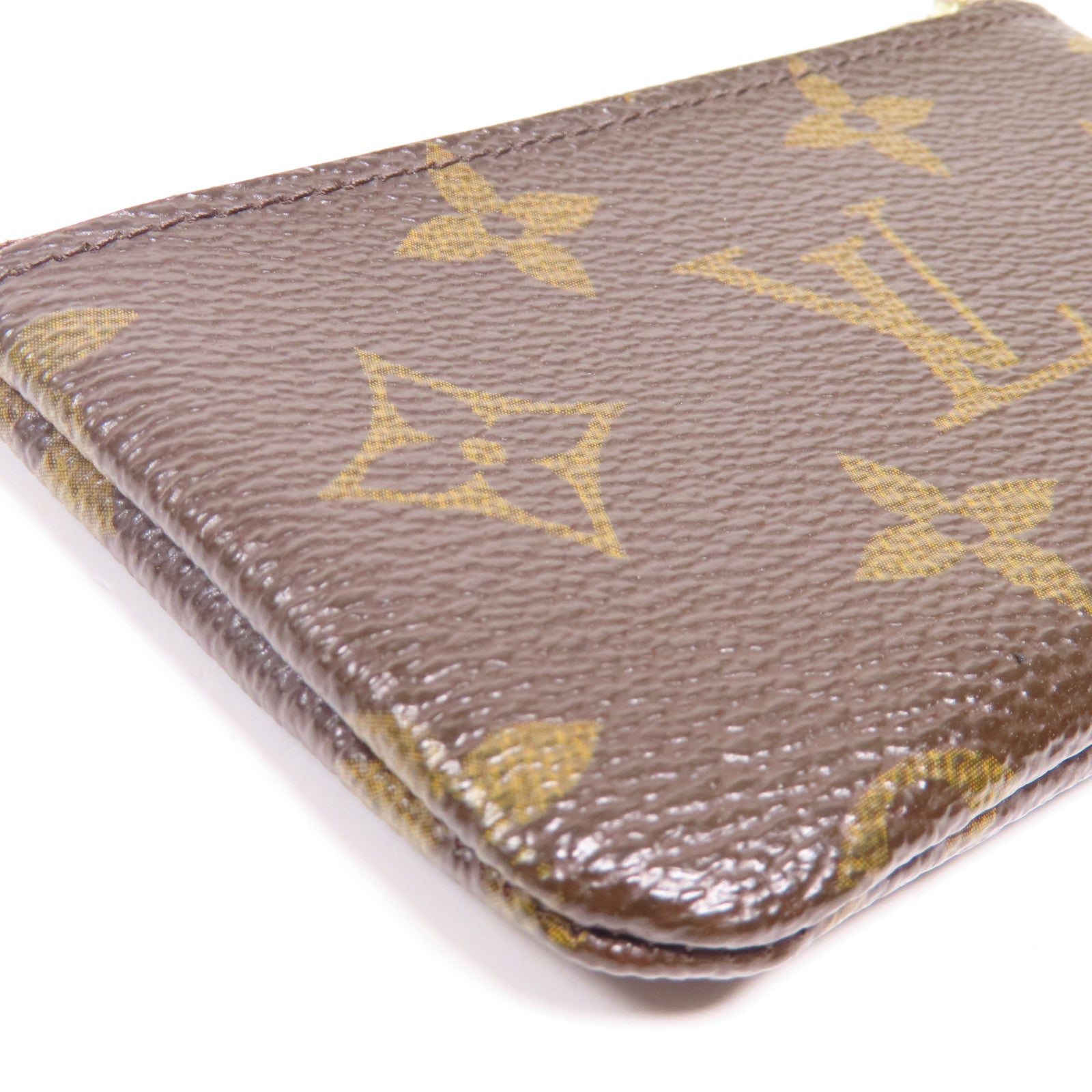LOUIS VUITTON Monogram Key Pouch金扣鎖匙包